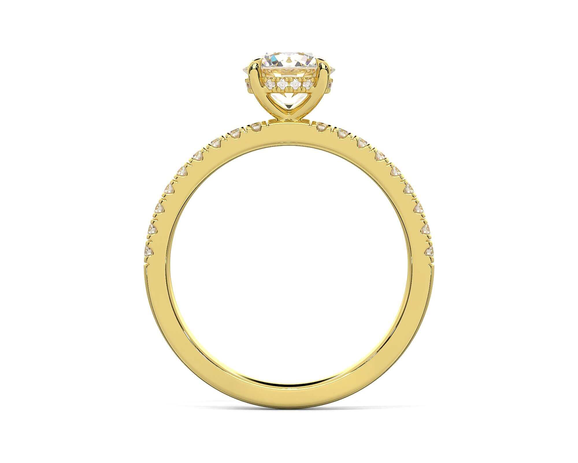 Harper Round Brilliant Diamond engagement ring