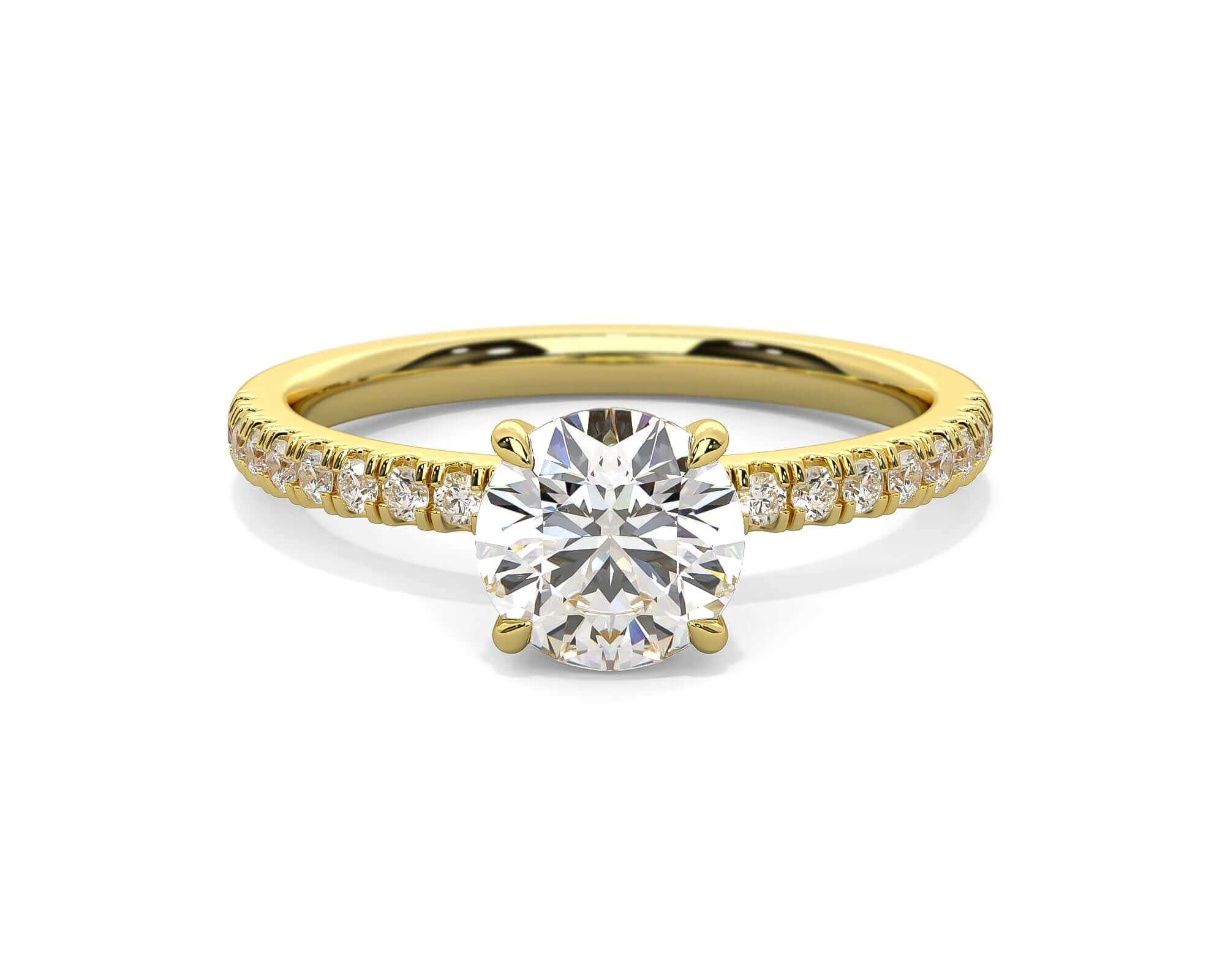 Harper Round Brilliant Diamond engagement ring