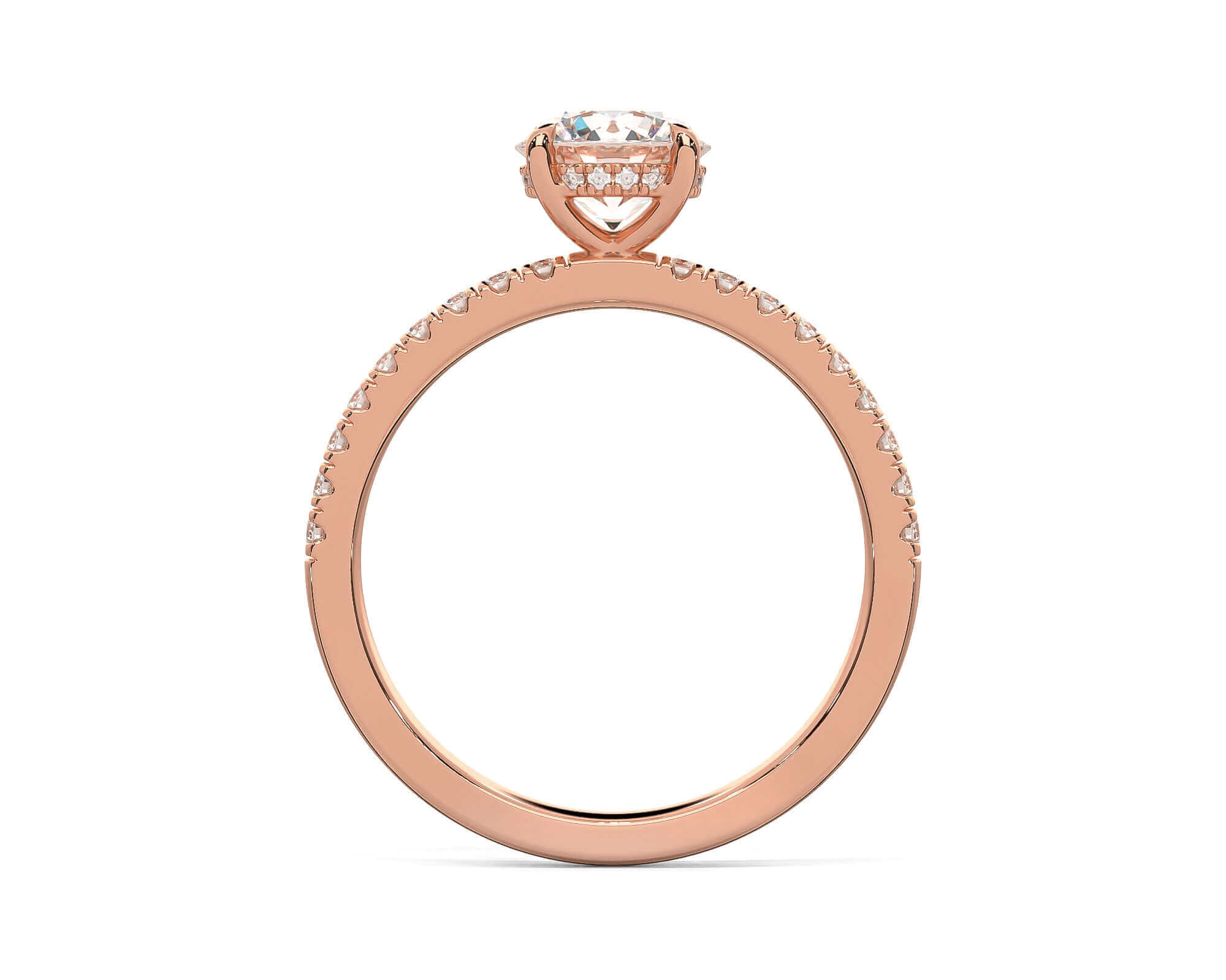 Harper Round Brilliant Diamond engagement ring
