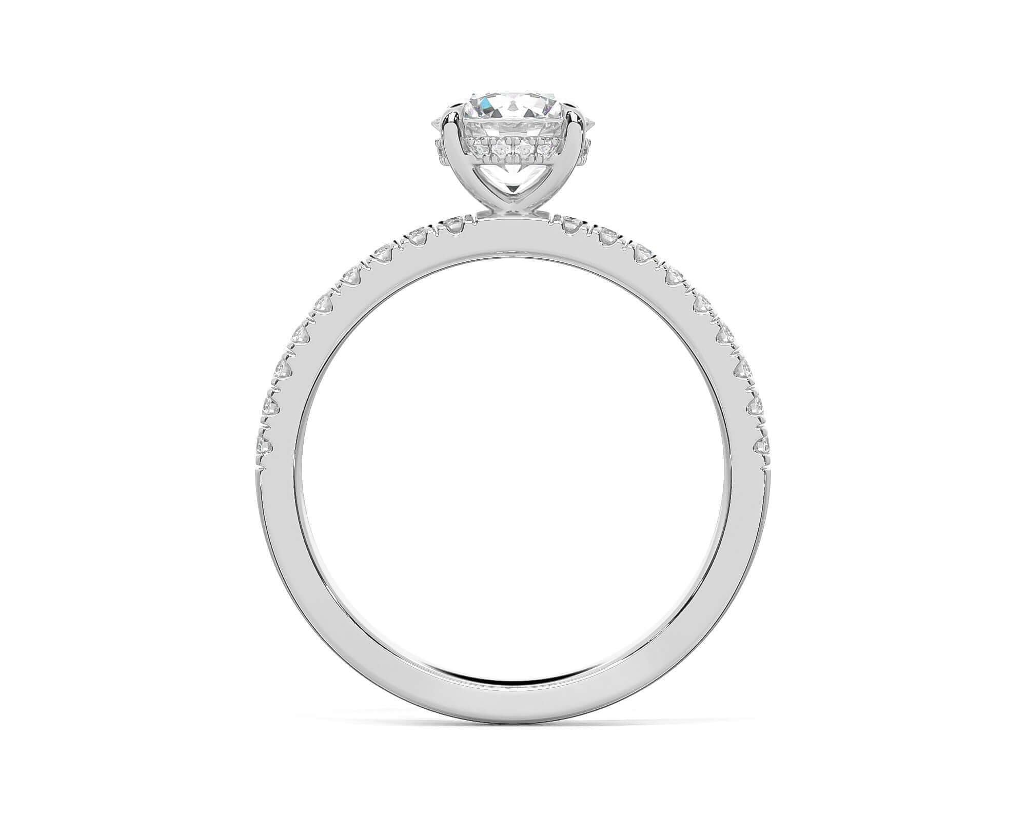 Harper Round Brilliant Diamond engagement ring