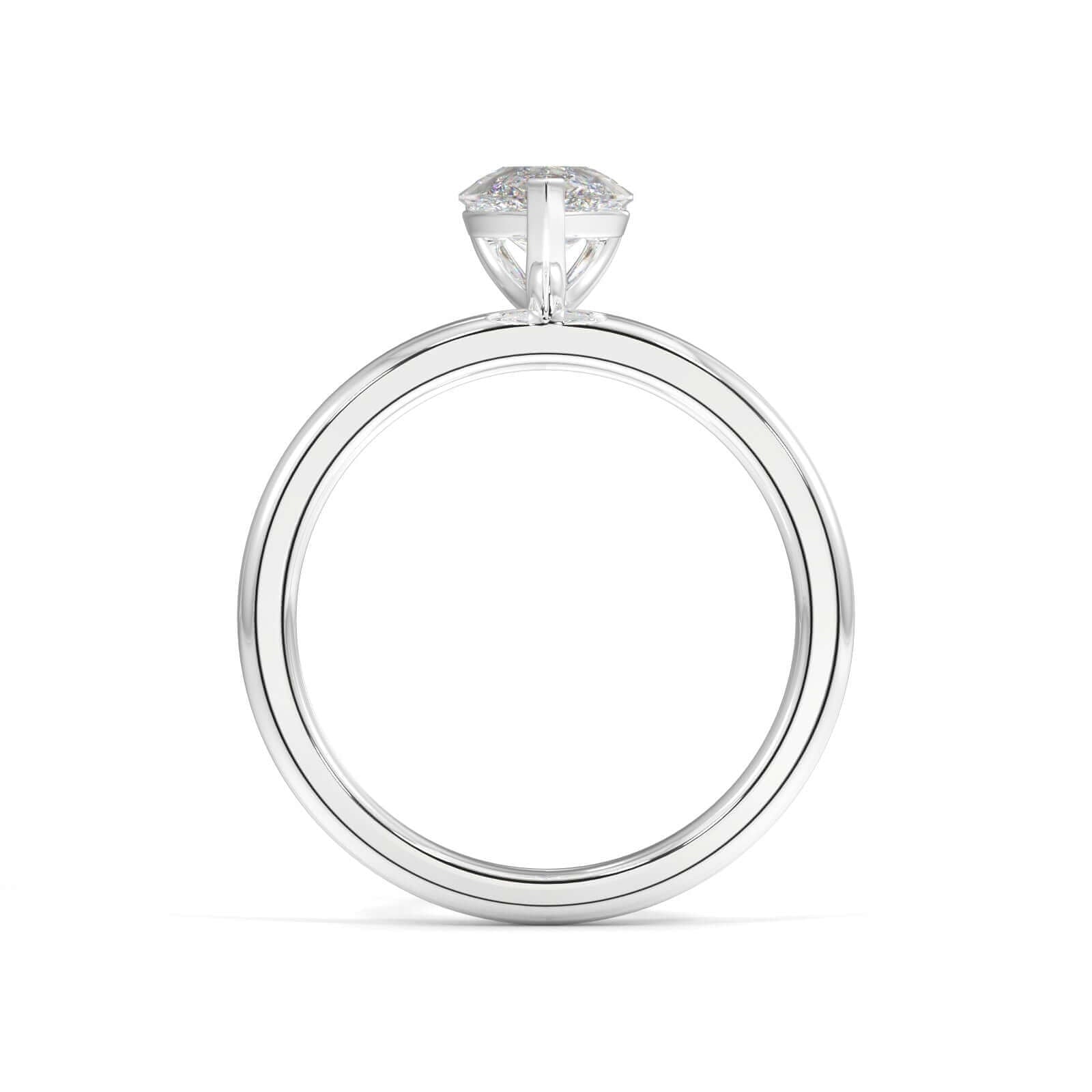 Emeri Round Brilliant Engagement Ring