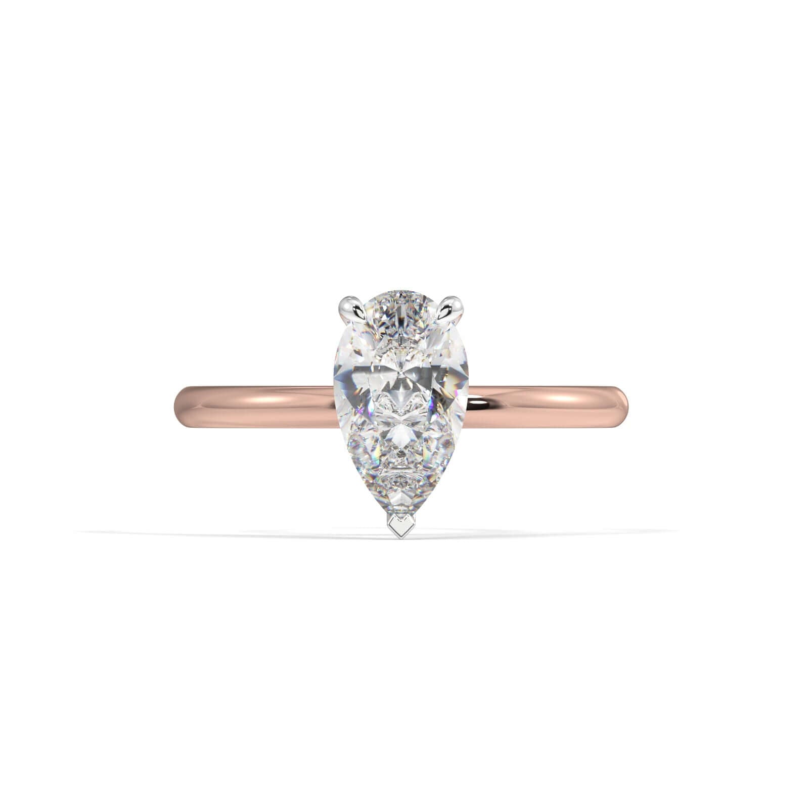 Emeri Round Brilliant Engagement Ring