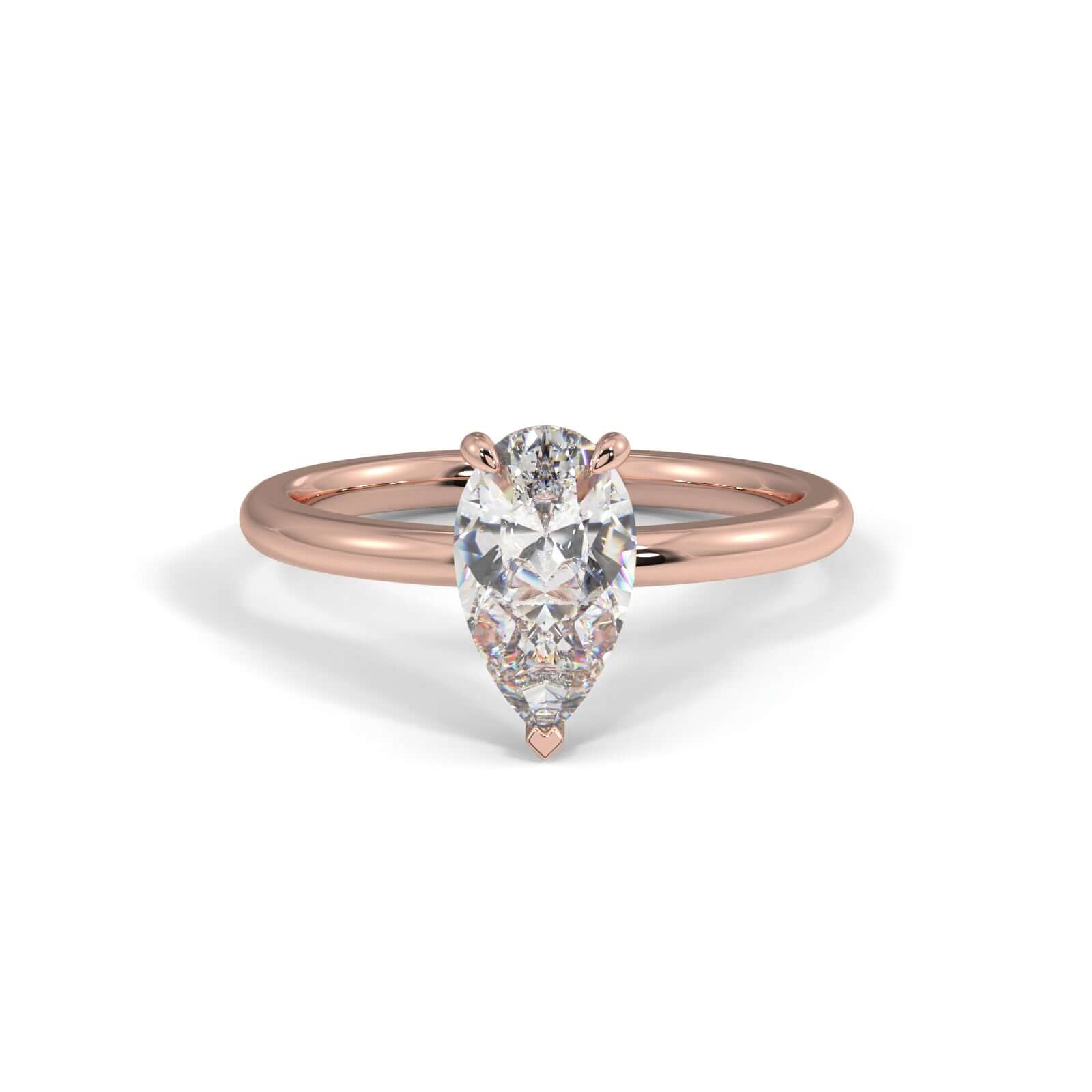 Emeri Round Brilliant Engagement Ring