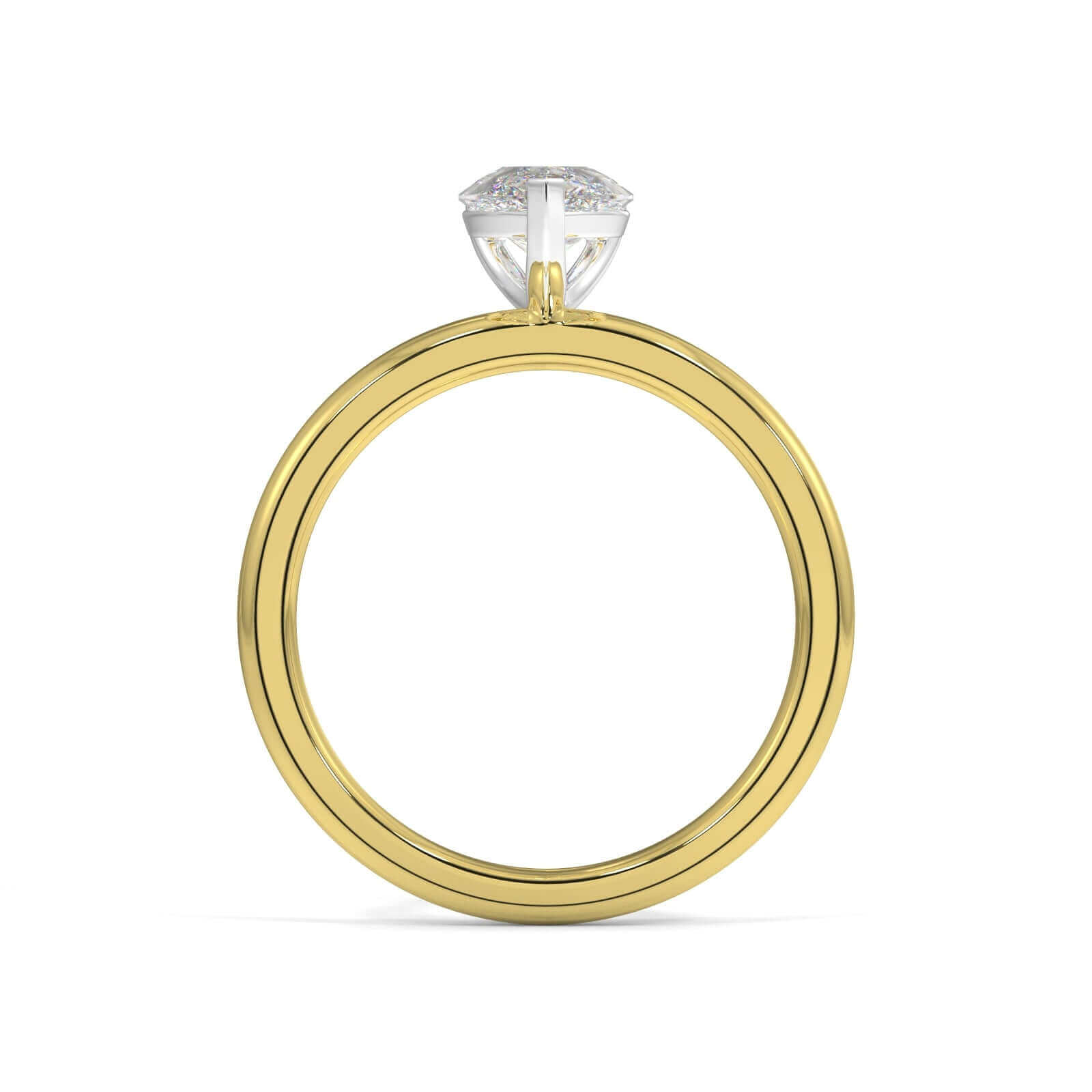 Emeri Round Brilliant Engagement Ring