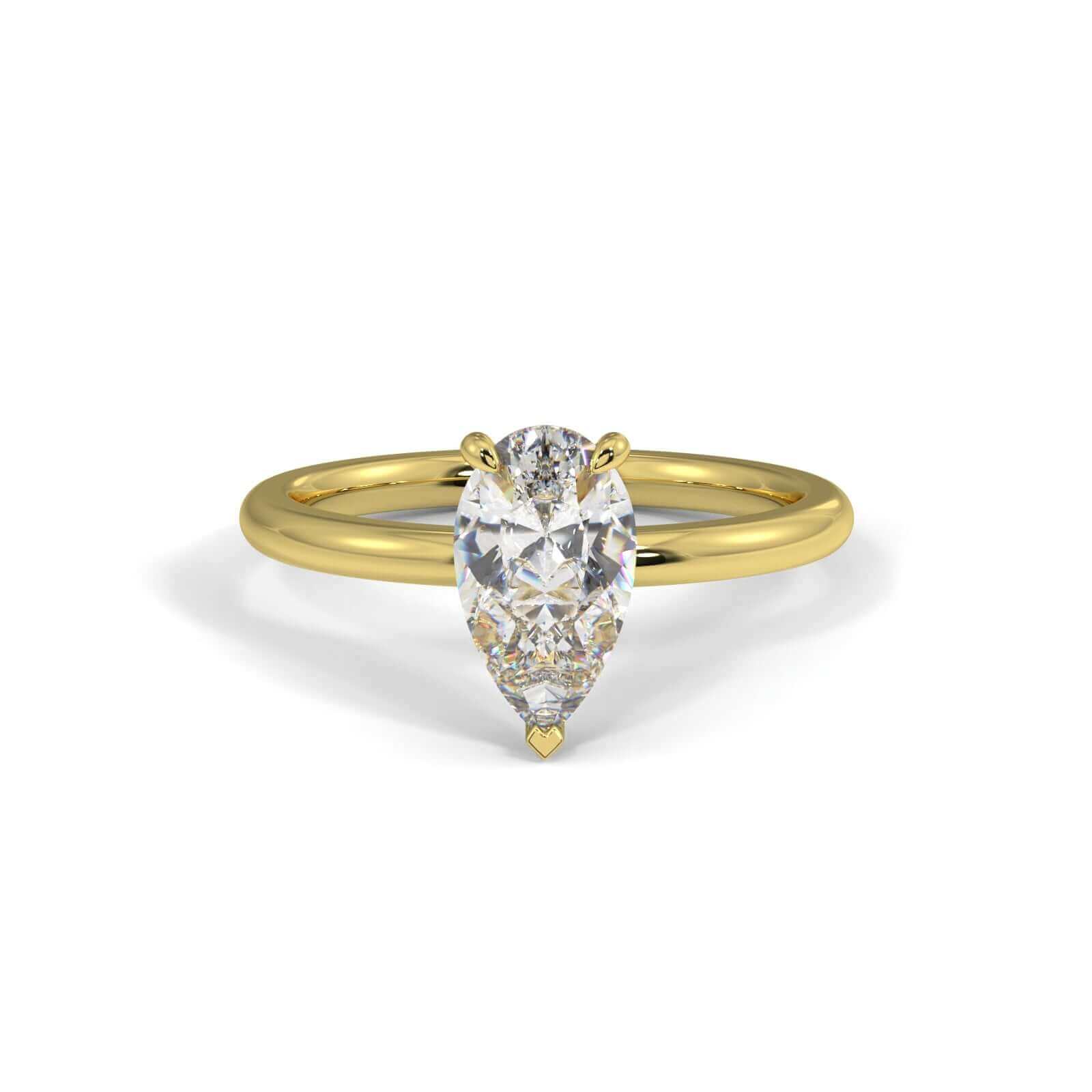 Emeri Round Brilliant Engagement Ring