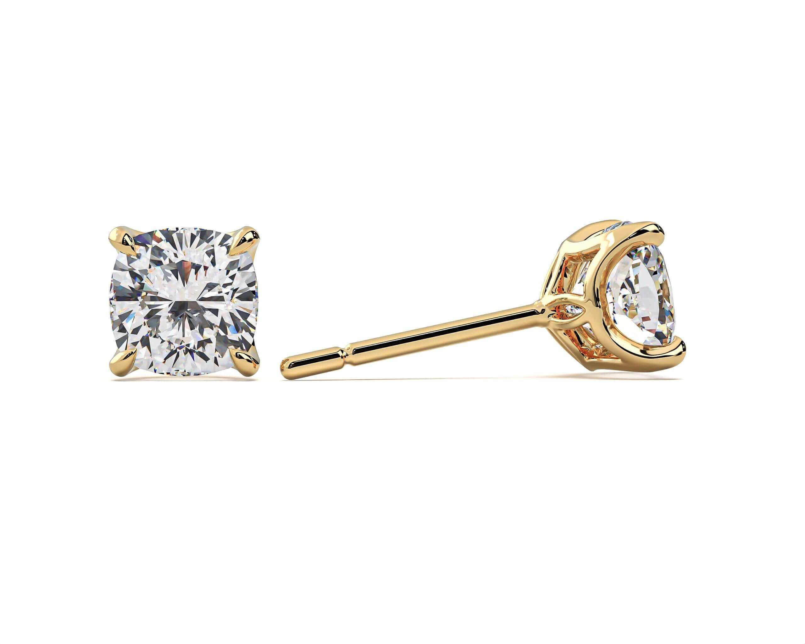 LAB LUXE - Cushion Lab grown diamond earrings