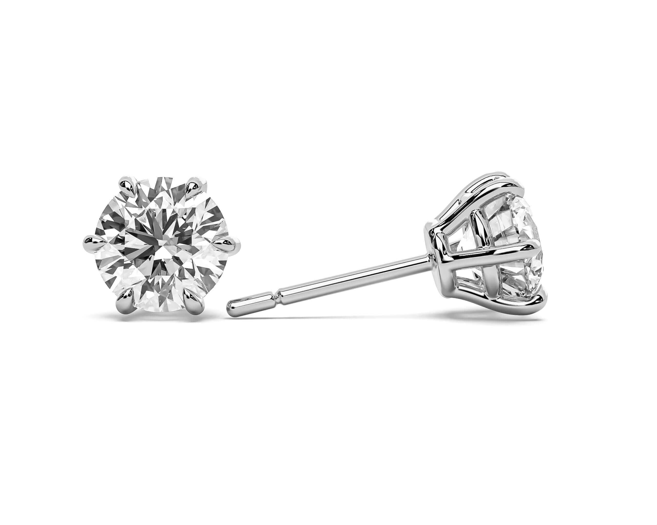 Classic Six Claw Stud Earrings