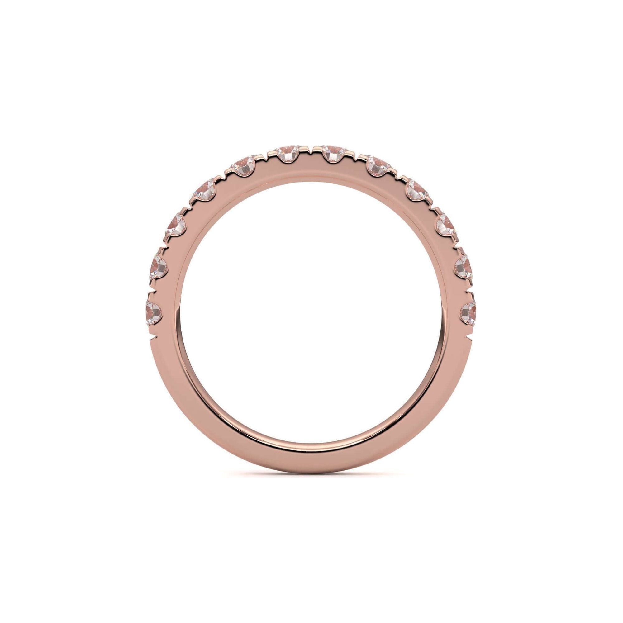Single Diamond Row Ring 3mm