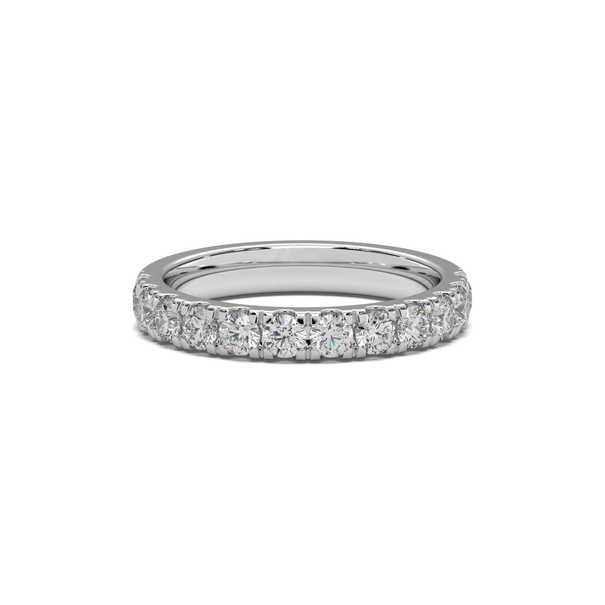 Single Diamond Row Ring 3mm