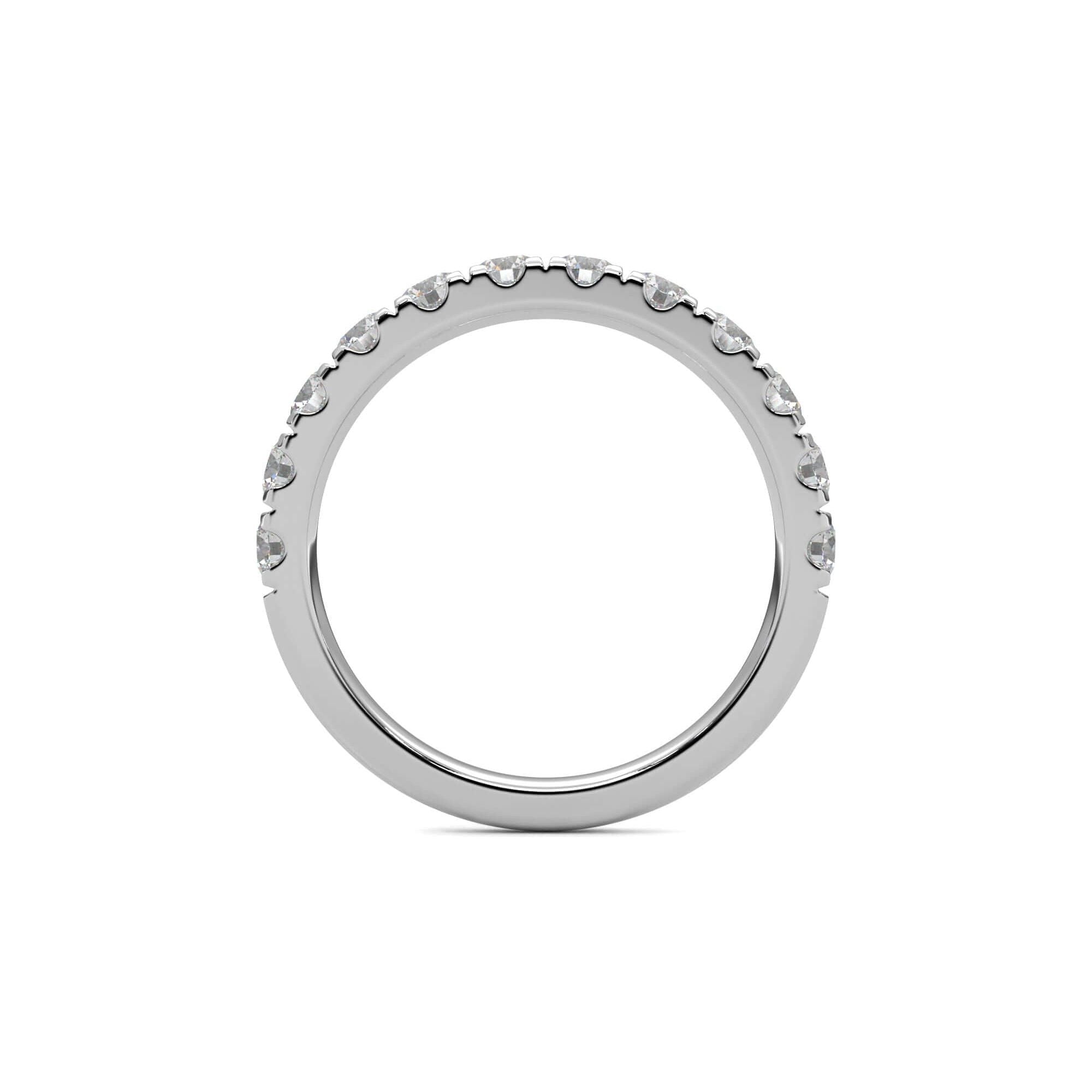 Single Diamond Row Ring 3mm