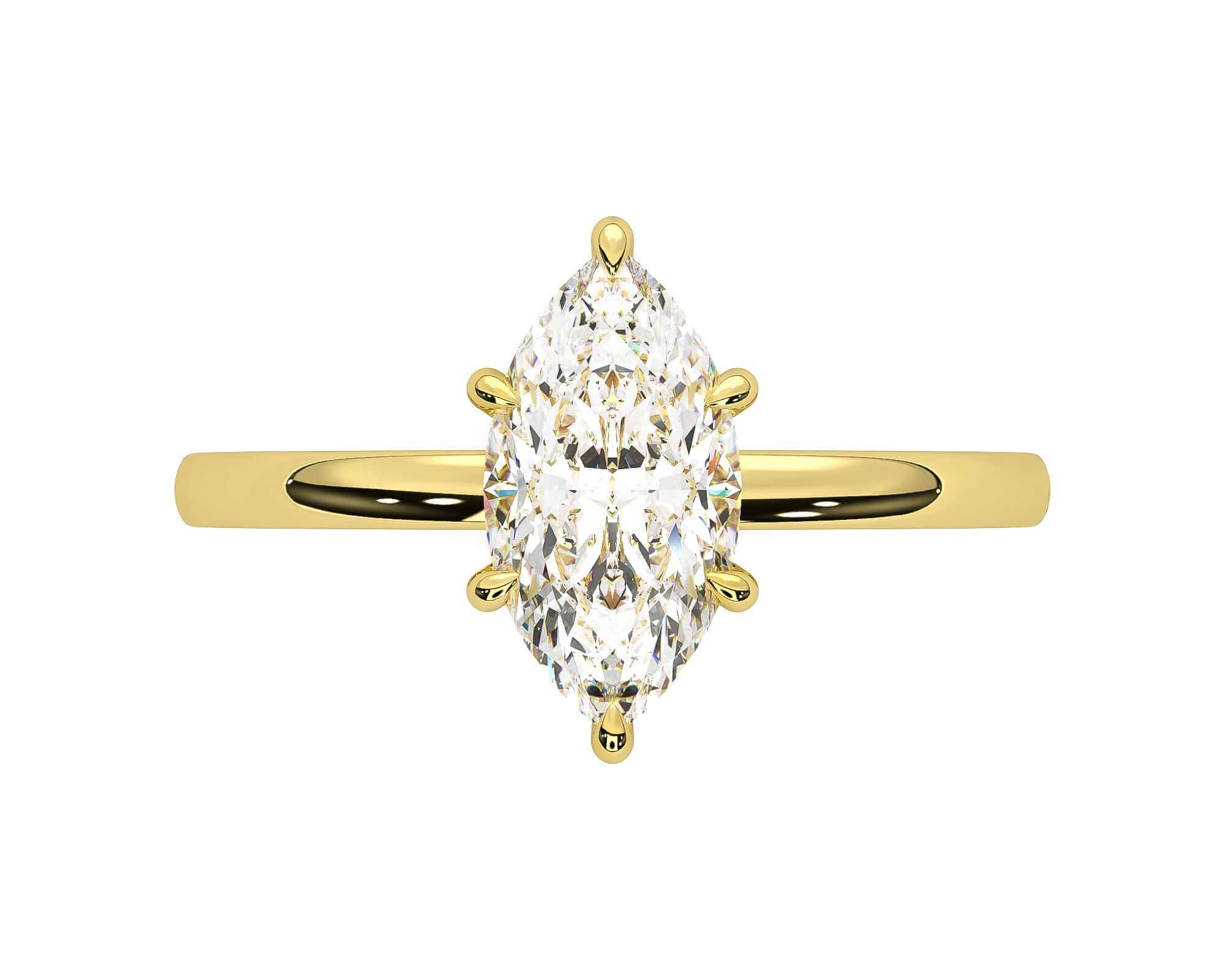 Emeri Round Brilliant Engagement Ring