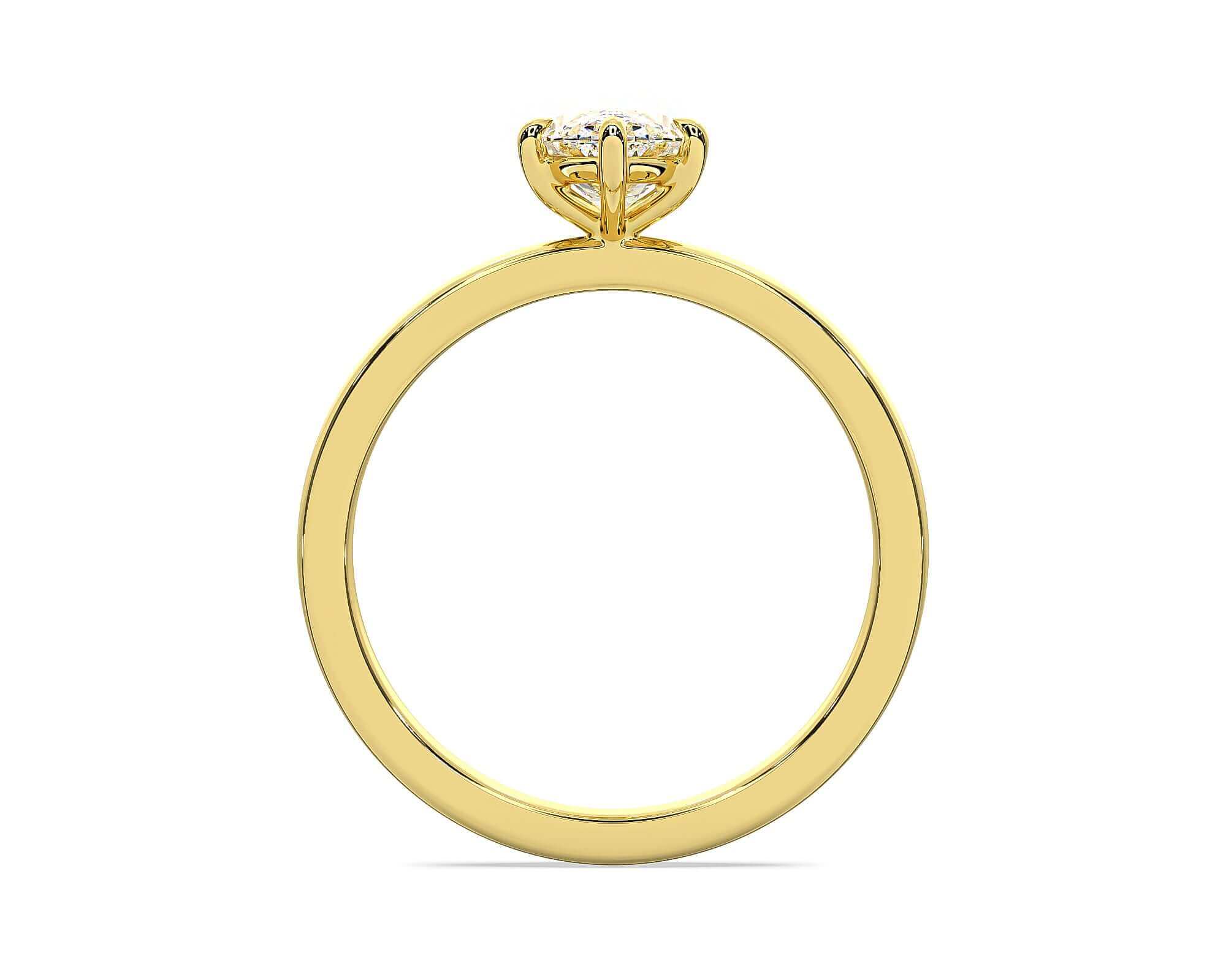 Emeri Round Brilliant Engagement Ring