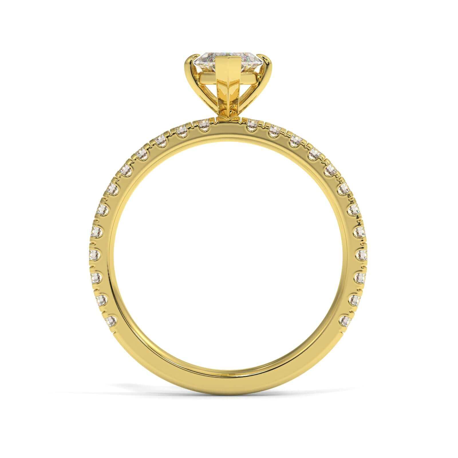 Hallie Marquise Diamond Engagement Ring