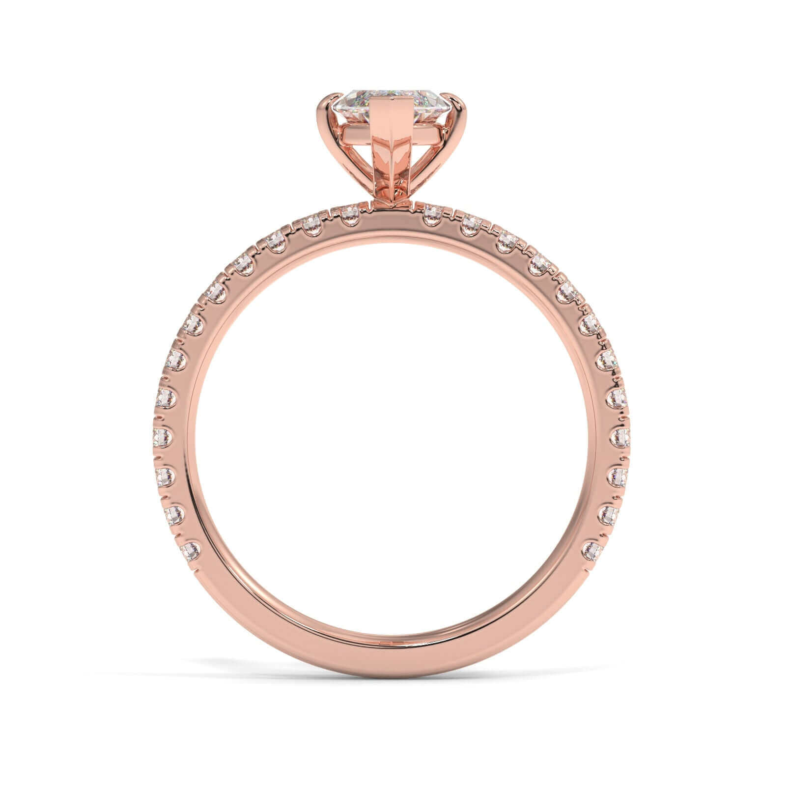 Hallie Marquise Diamond Engagement Ring