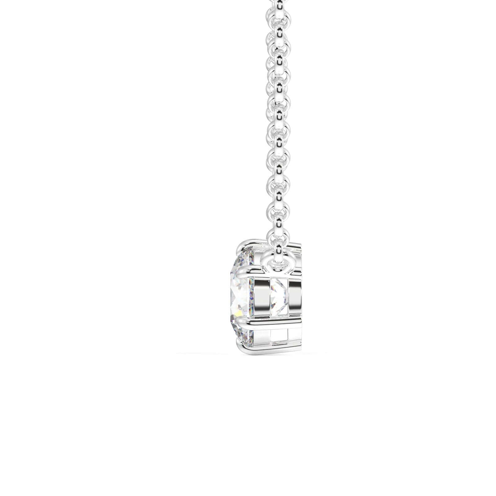 Classic Six Claw Diamond Necklace