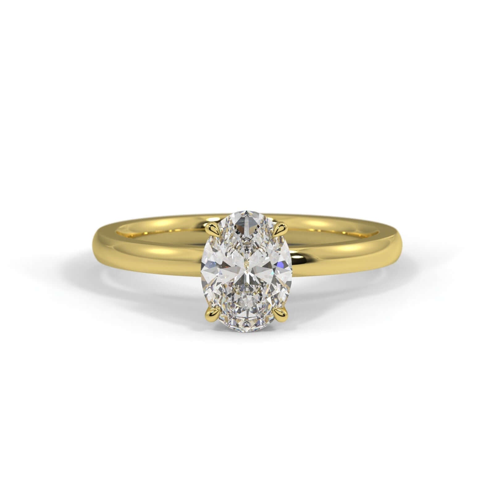 Eden Oval Engagement Ring