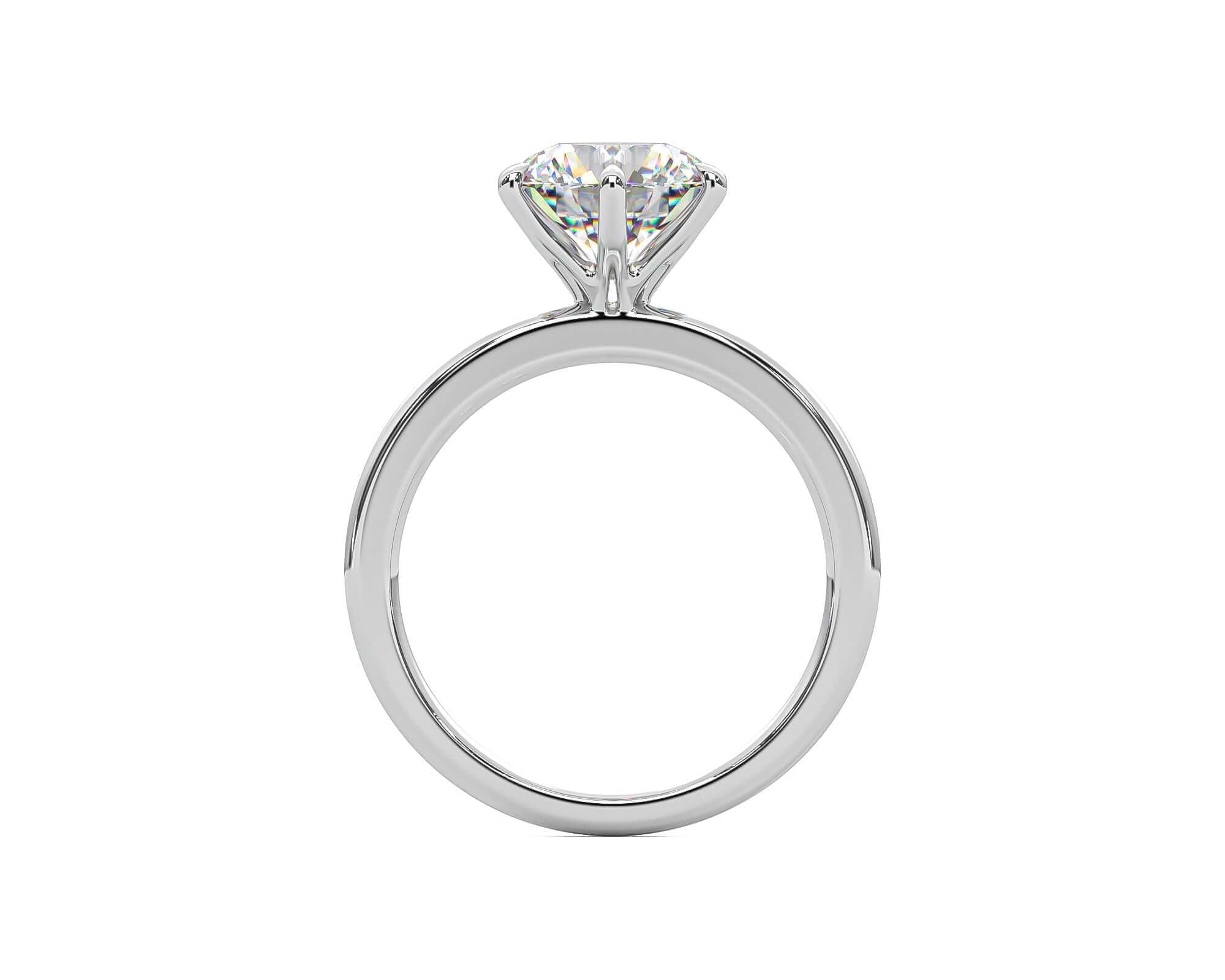Emeri Round Brilliant Engagement Ring