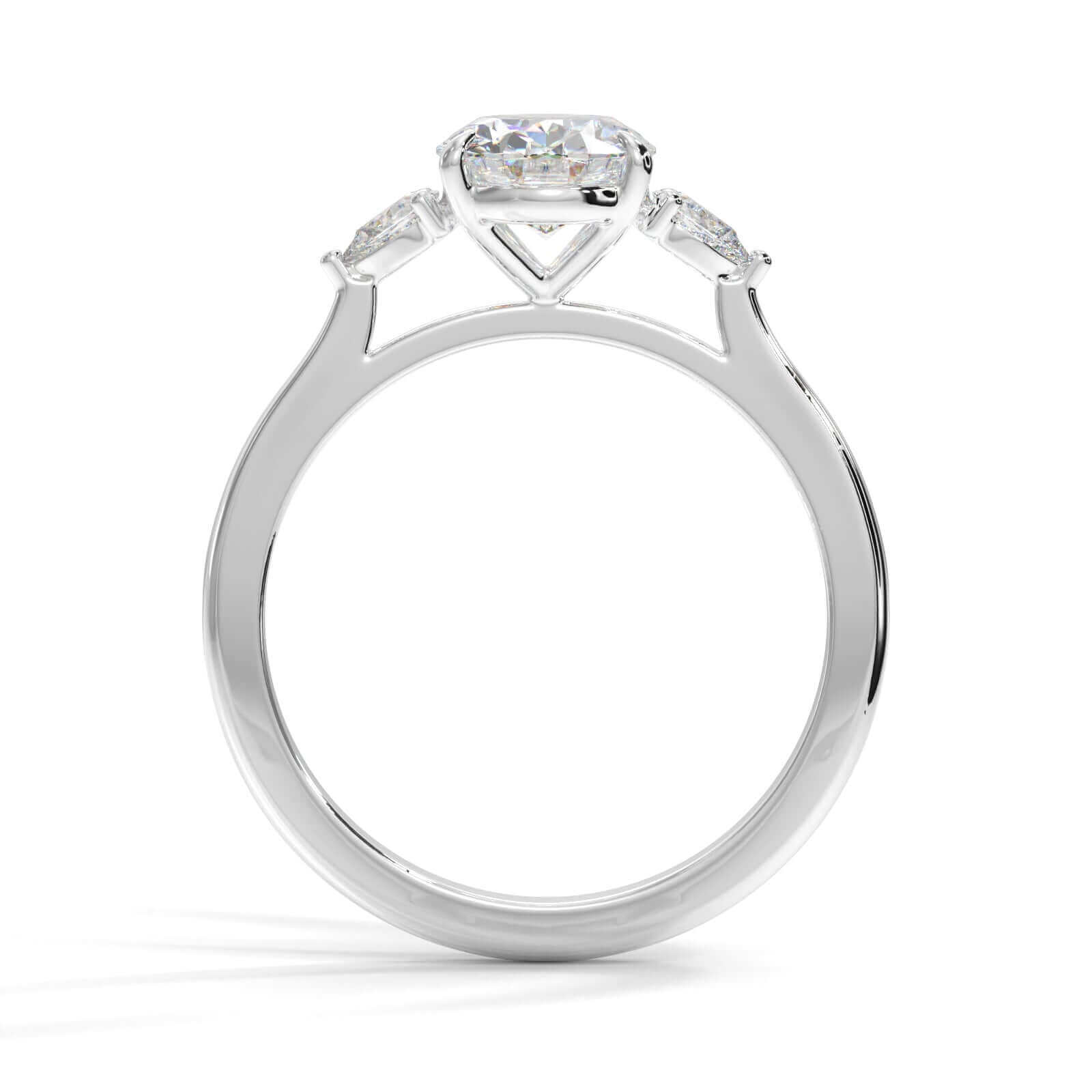 Ivy Round Brilliant Diamond engagement ring