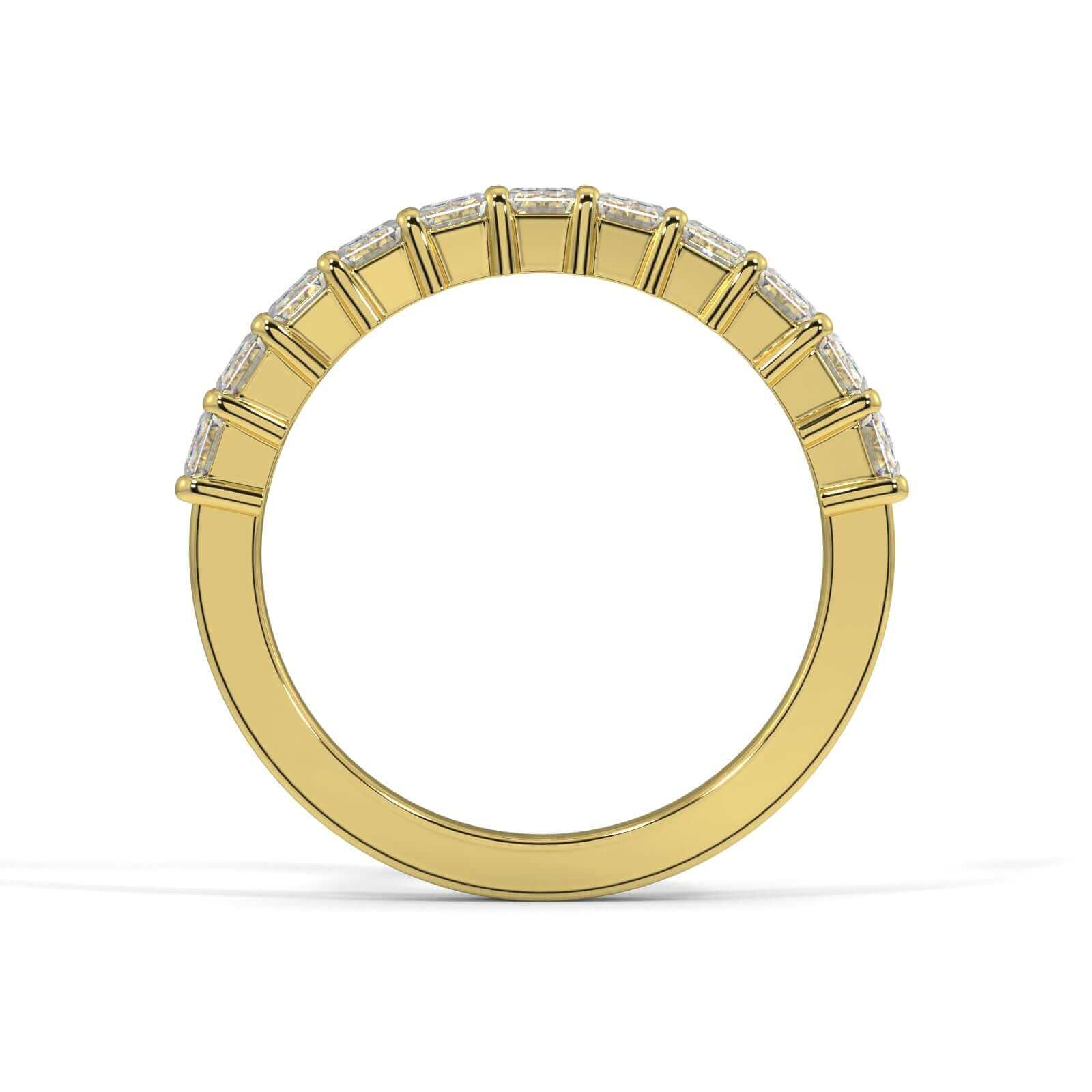 Emerald Cut Diamond Eternity Ring