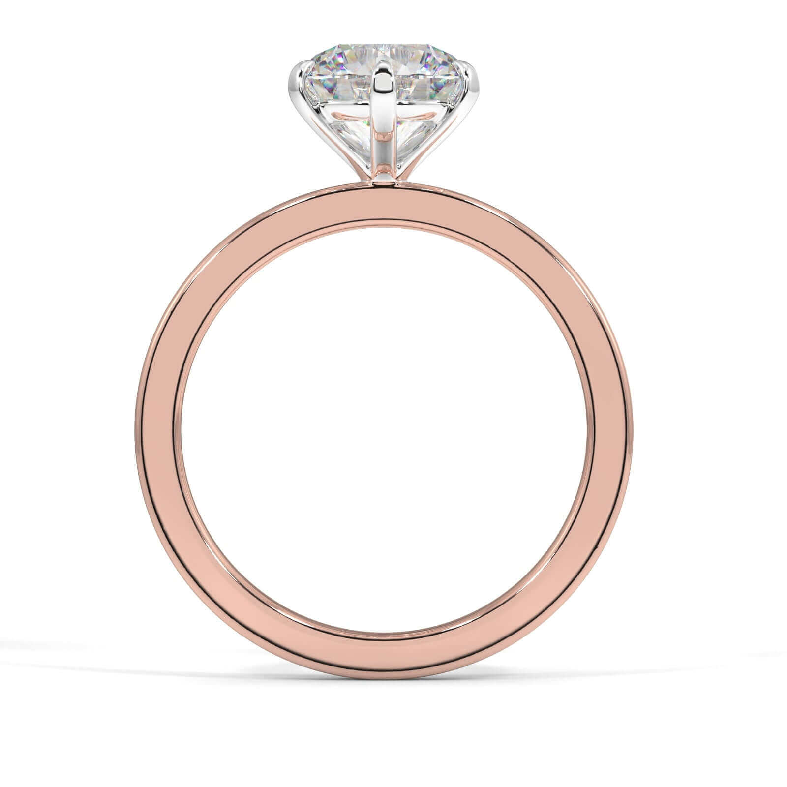 Emeri Round Brilliant Engagement Ring