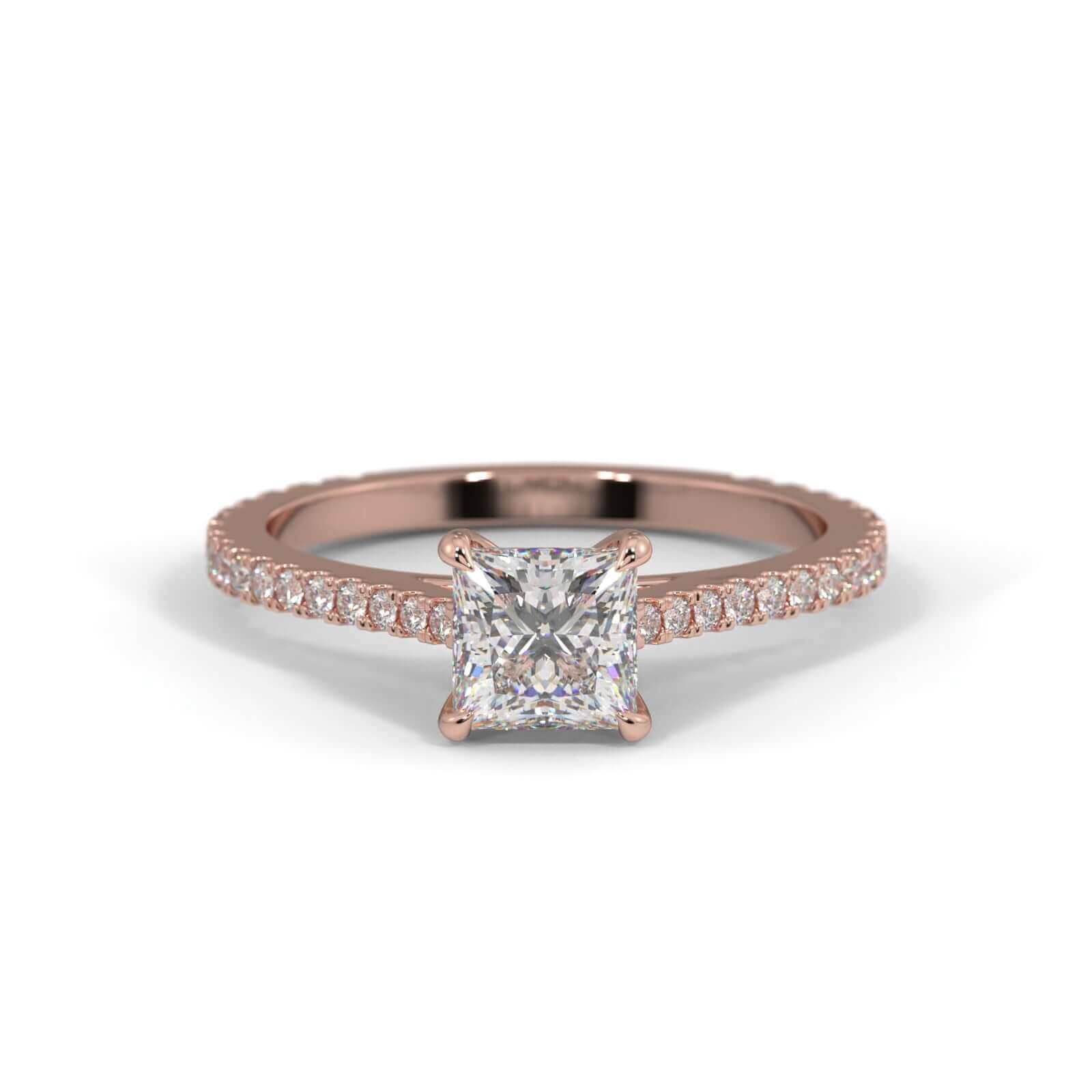 Arie Princess Cut Engagement Ring Arie, princess