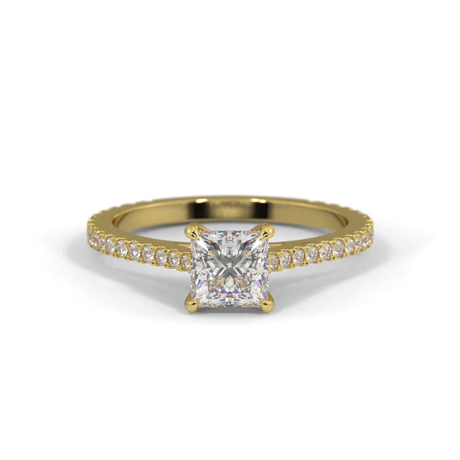 Arie Princess Cut Engagement Ring Arie, princess