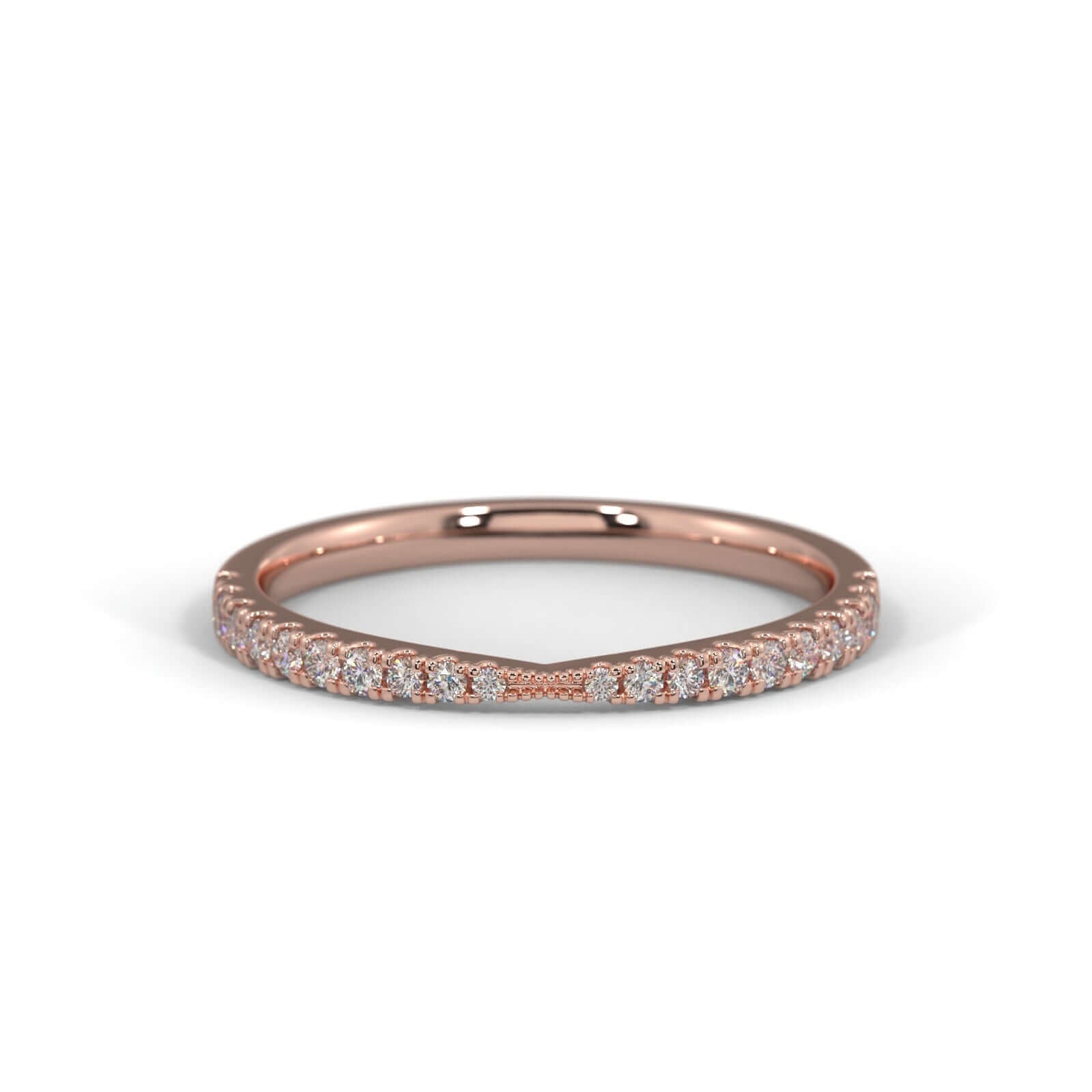 Diamond Bowtie Ring - Rose Gold Rings