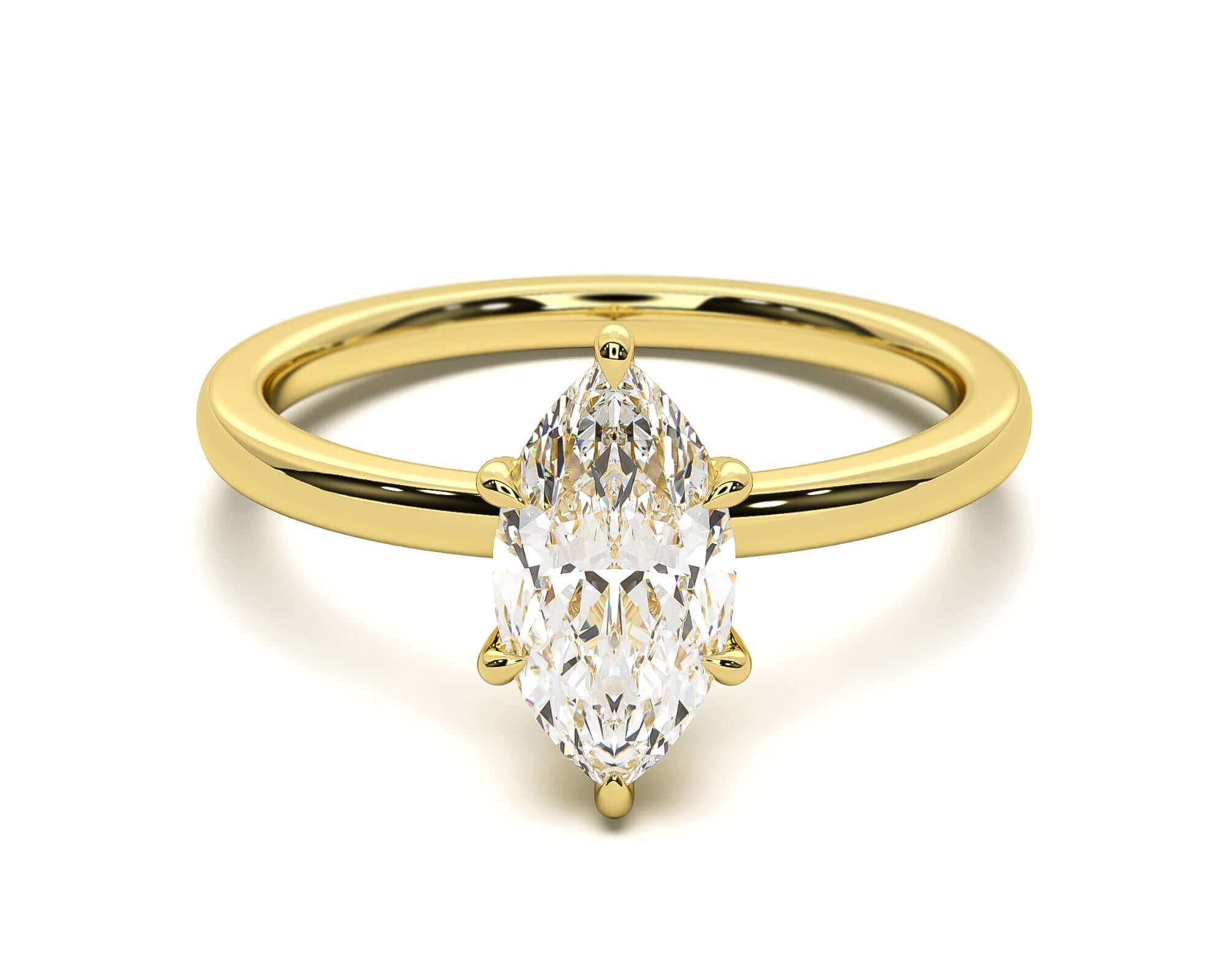 Emeri Round Brilliant Engagement Ring