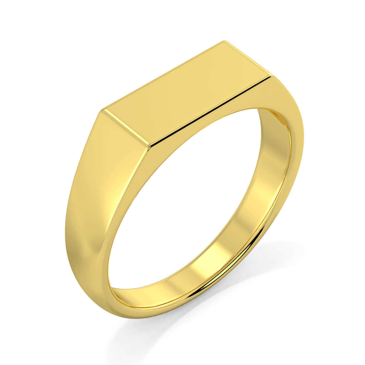 Rectangle Signet Ring