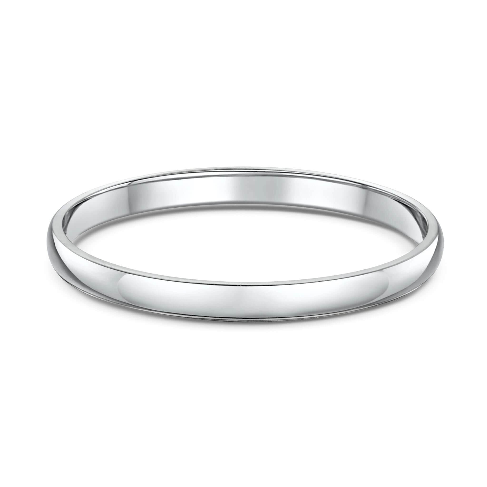 Mens Wedding Band - Light Dome Band