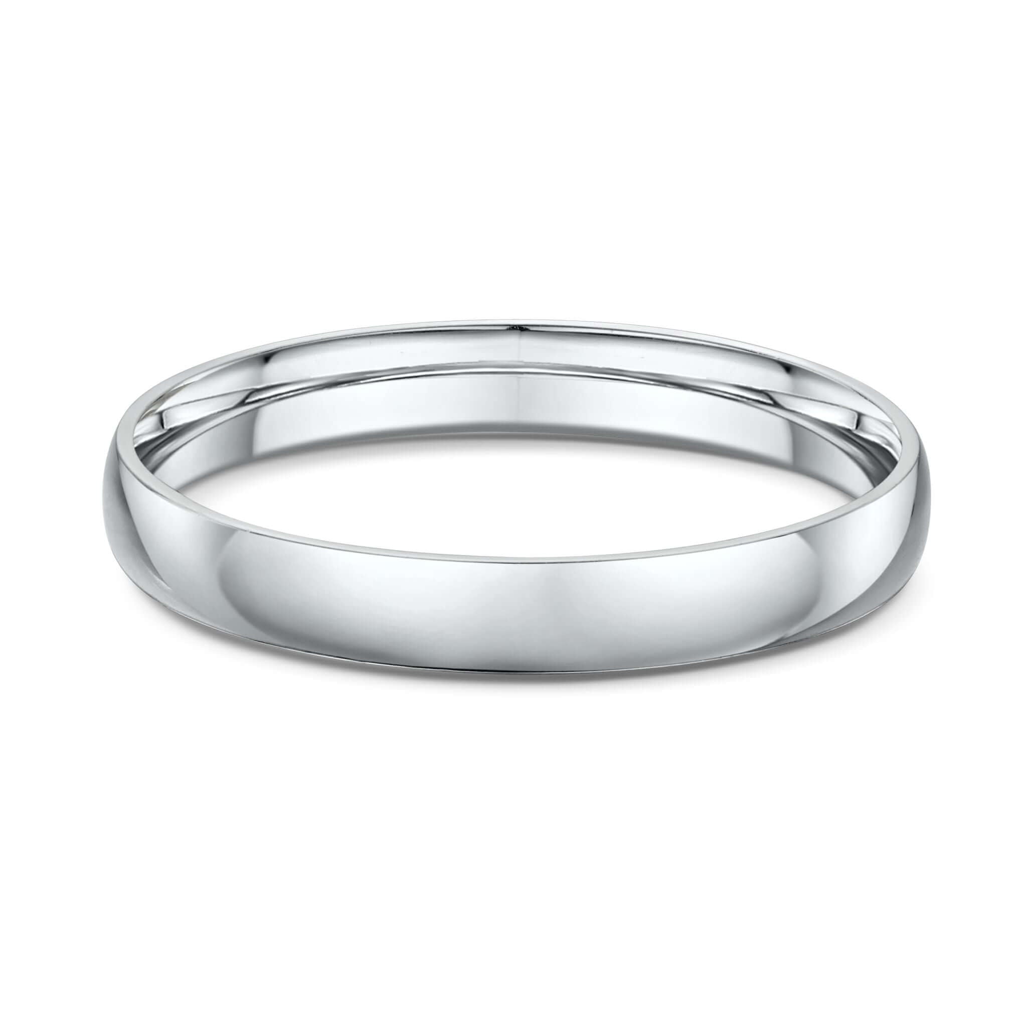 Mens Wedding Band - Light Dome Band