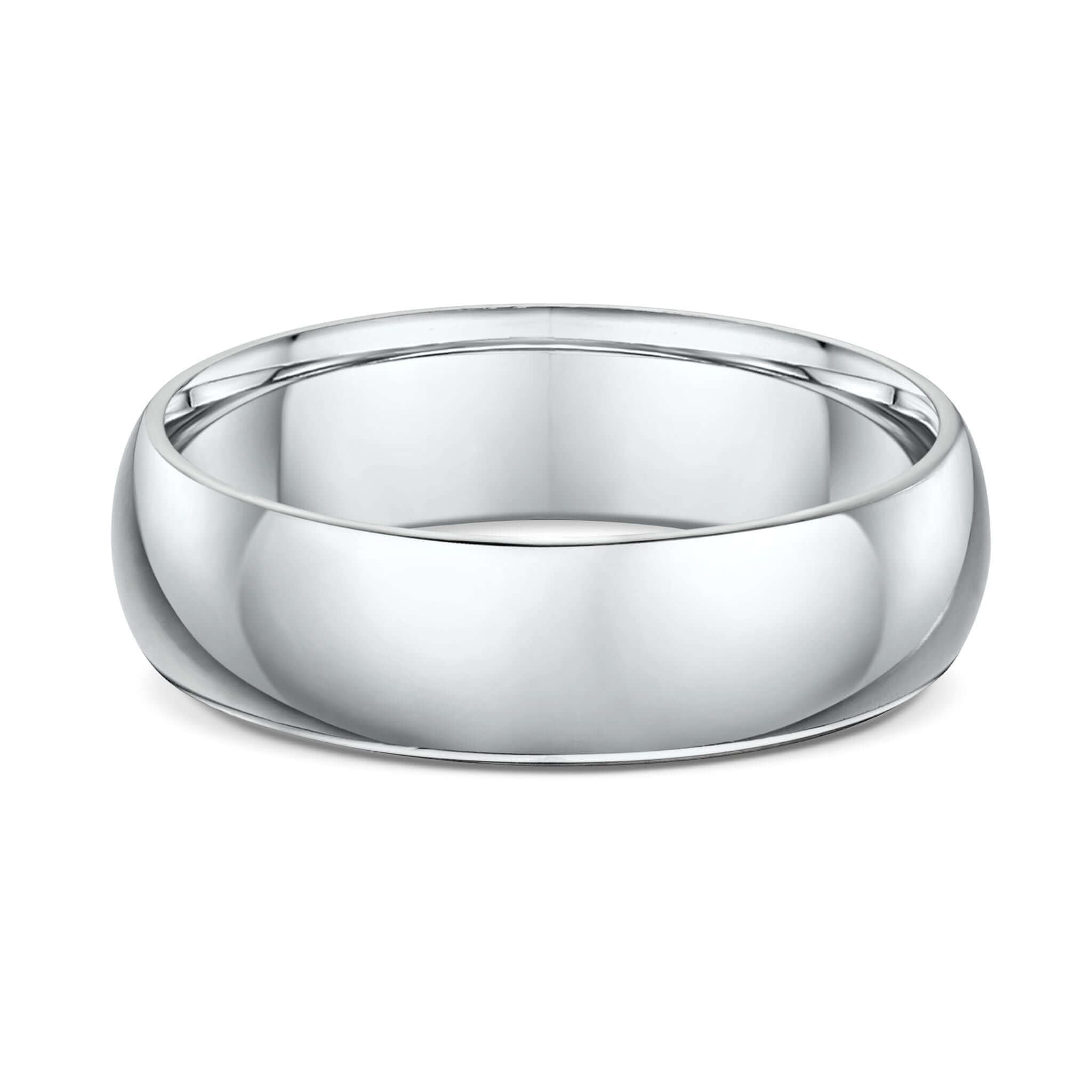 Mens Wedding Band - Dome Band