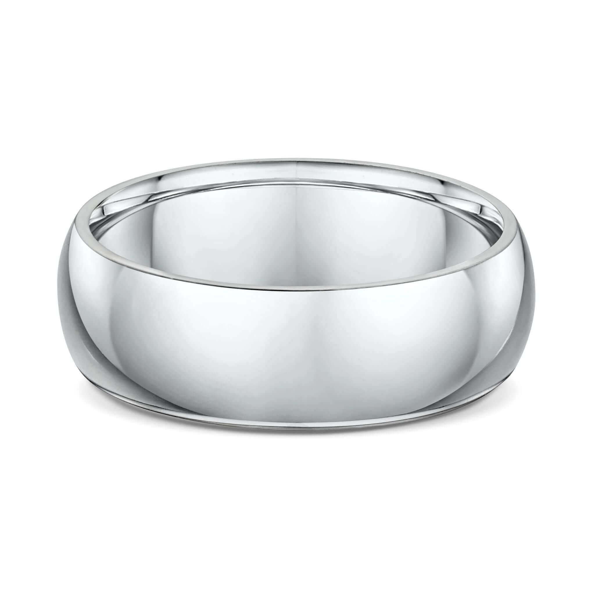 Mens Wedding Band - Dome Band