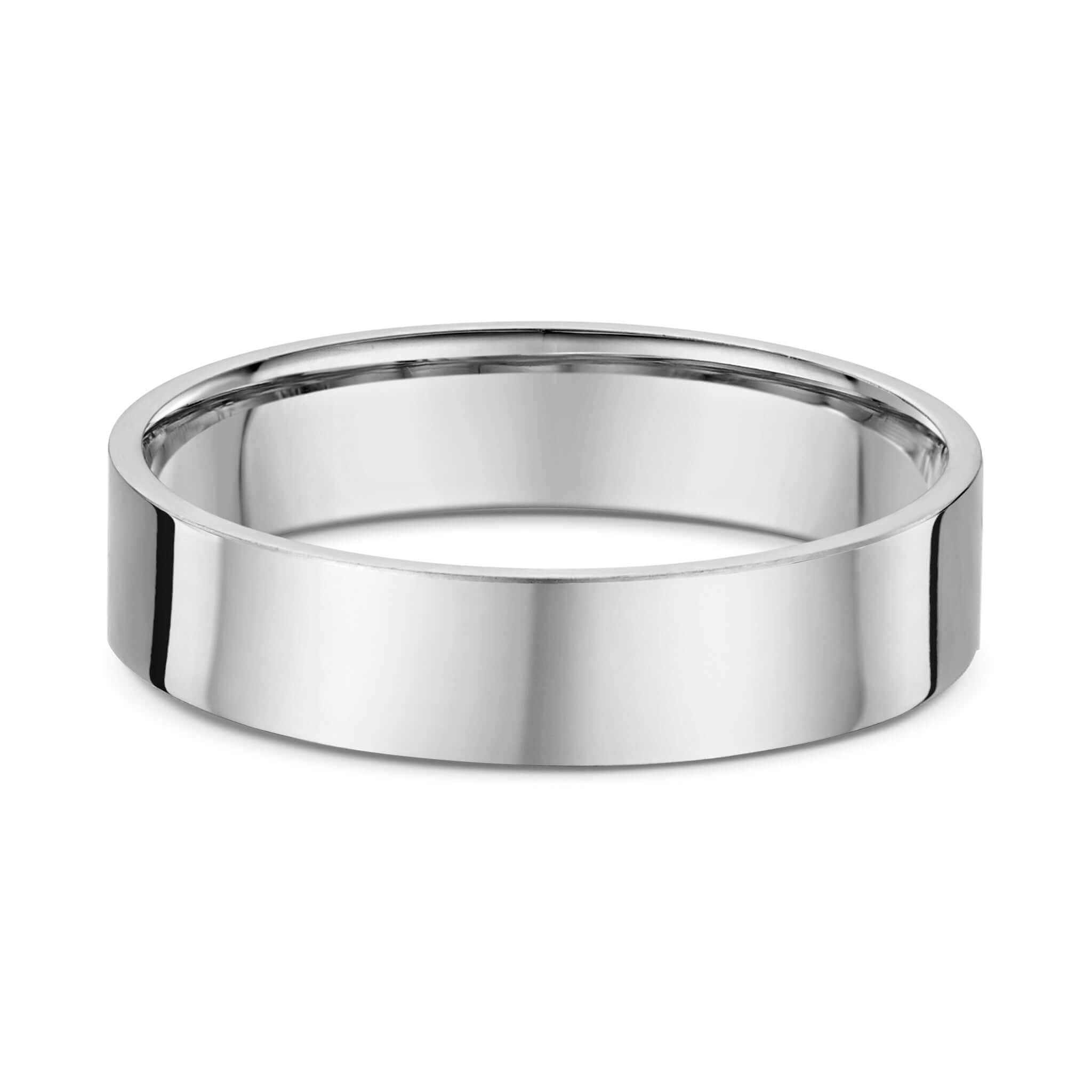 Mens Wedding Band - Side Cut