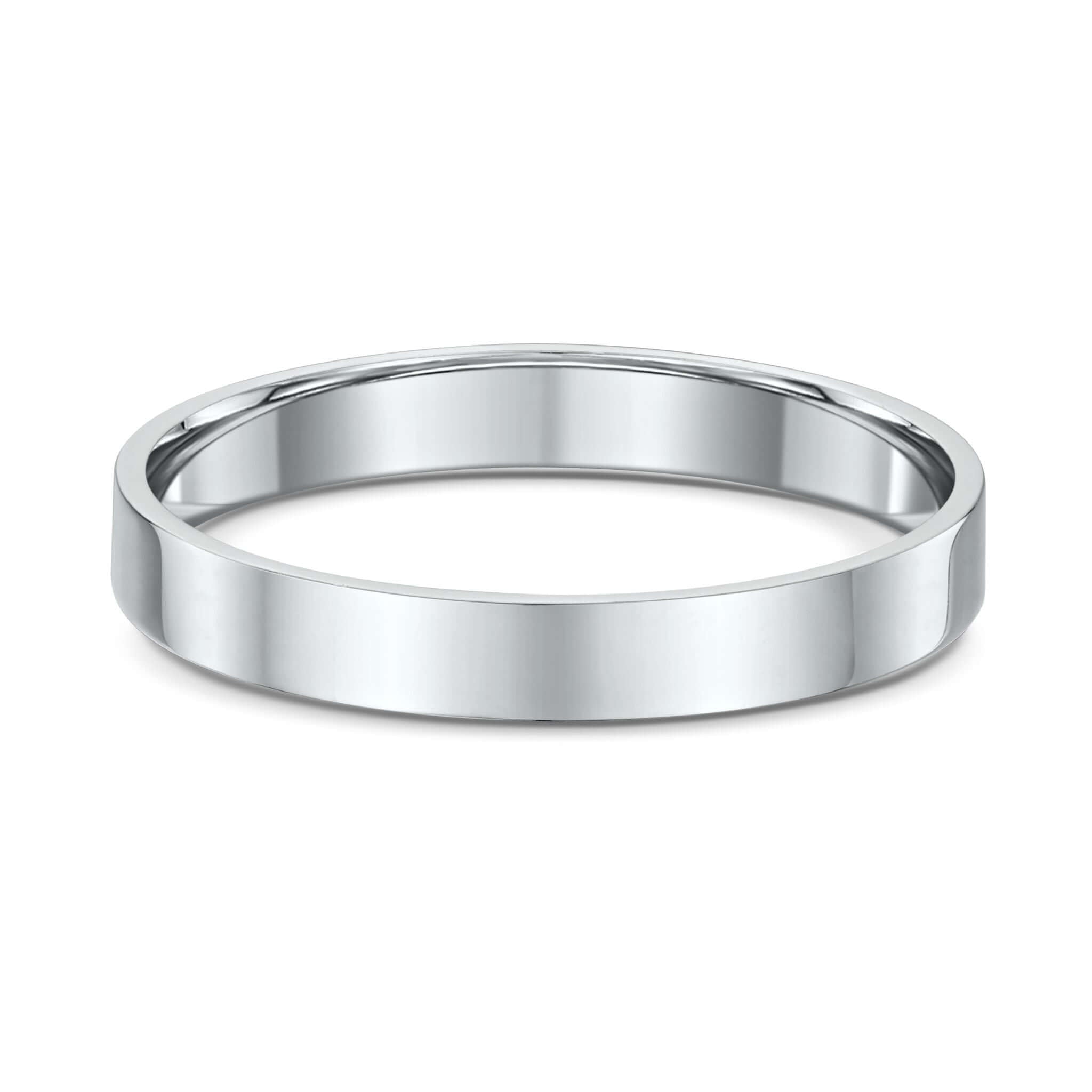 Mens Wedding Band - Side Cut