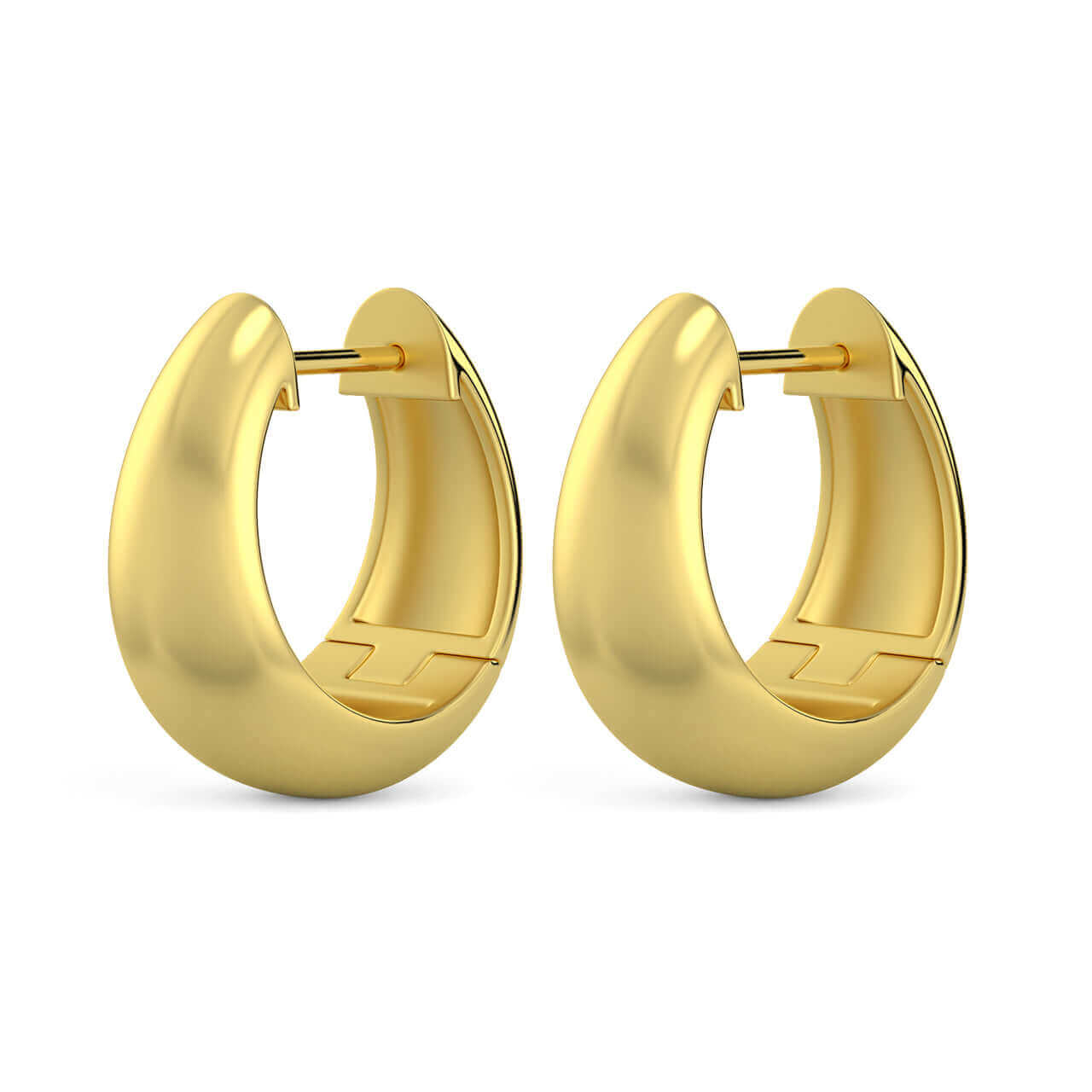 Graduated Huggies 9ct Gold