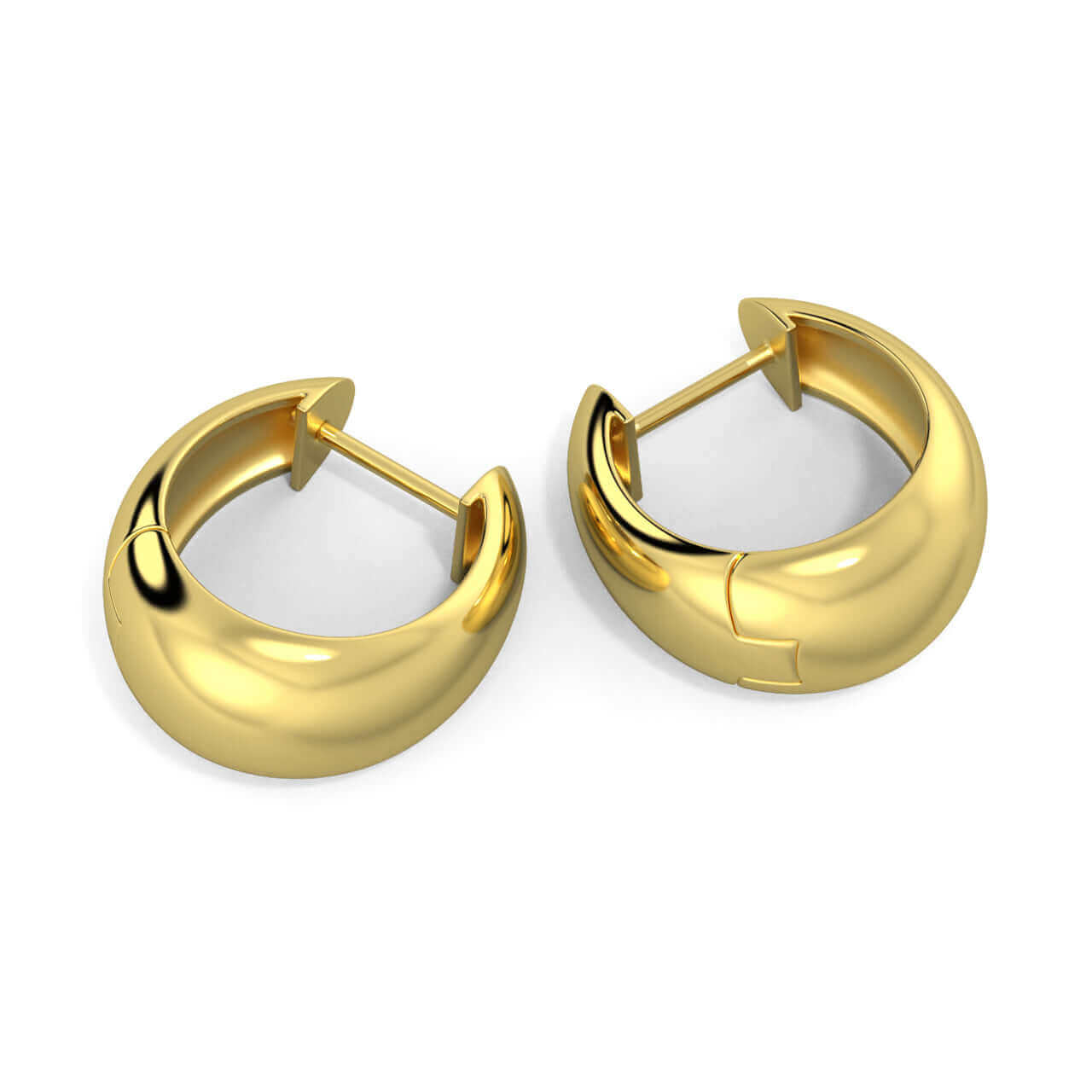 Graduated Huggies 9ct Gold