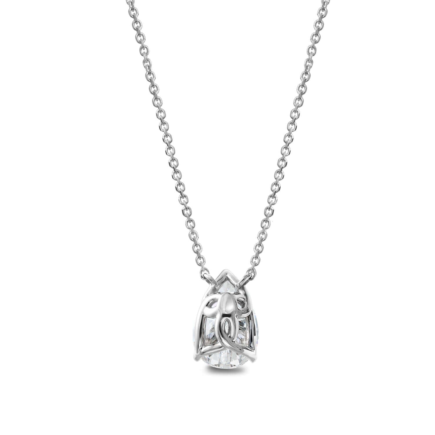 Lab Diamond Pear Pendant