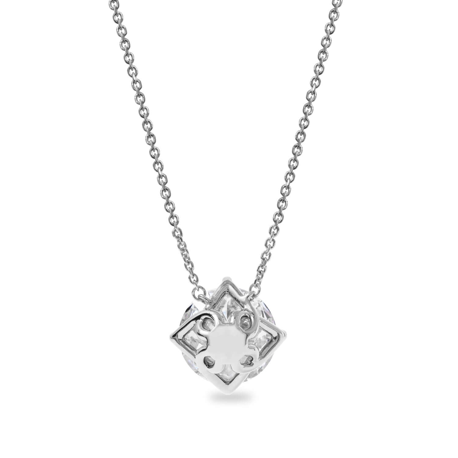 Lab Diamond Round Brilliant Pendant