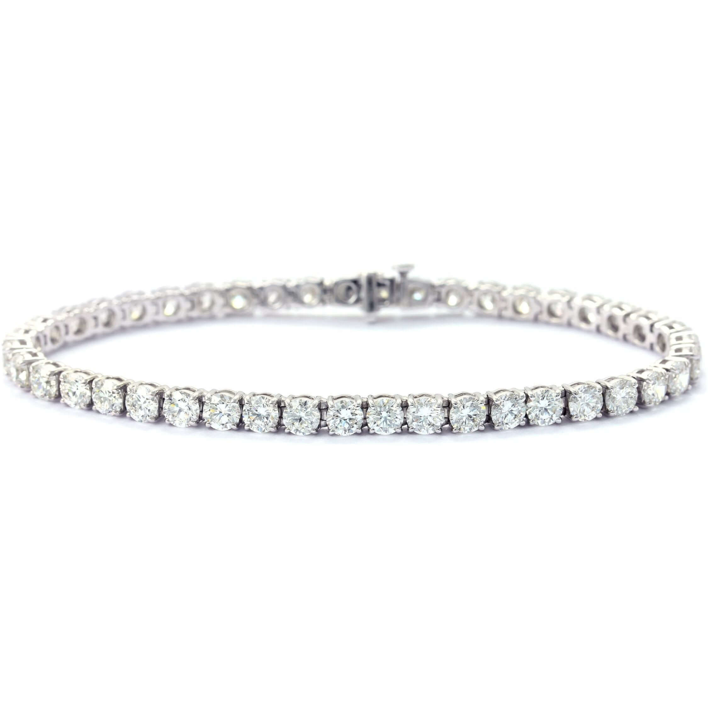 Natural Diamond Tennis Bracelet