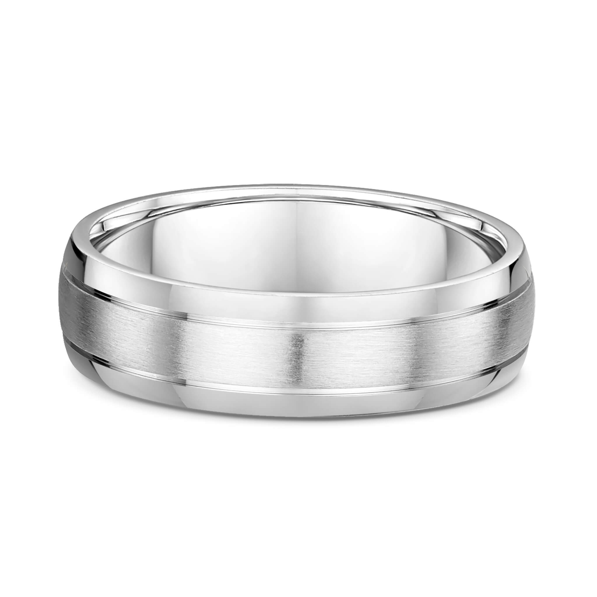 Mens Titanium Wedding Band- 6mm