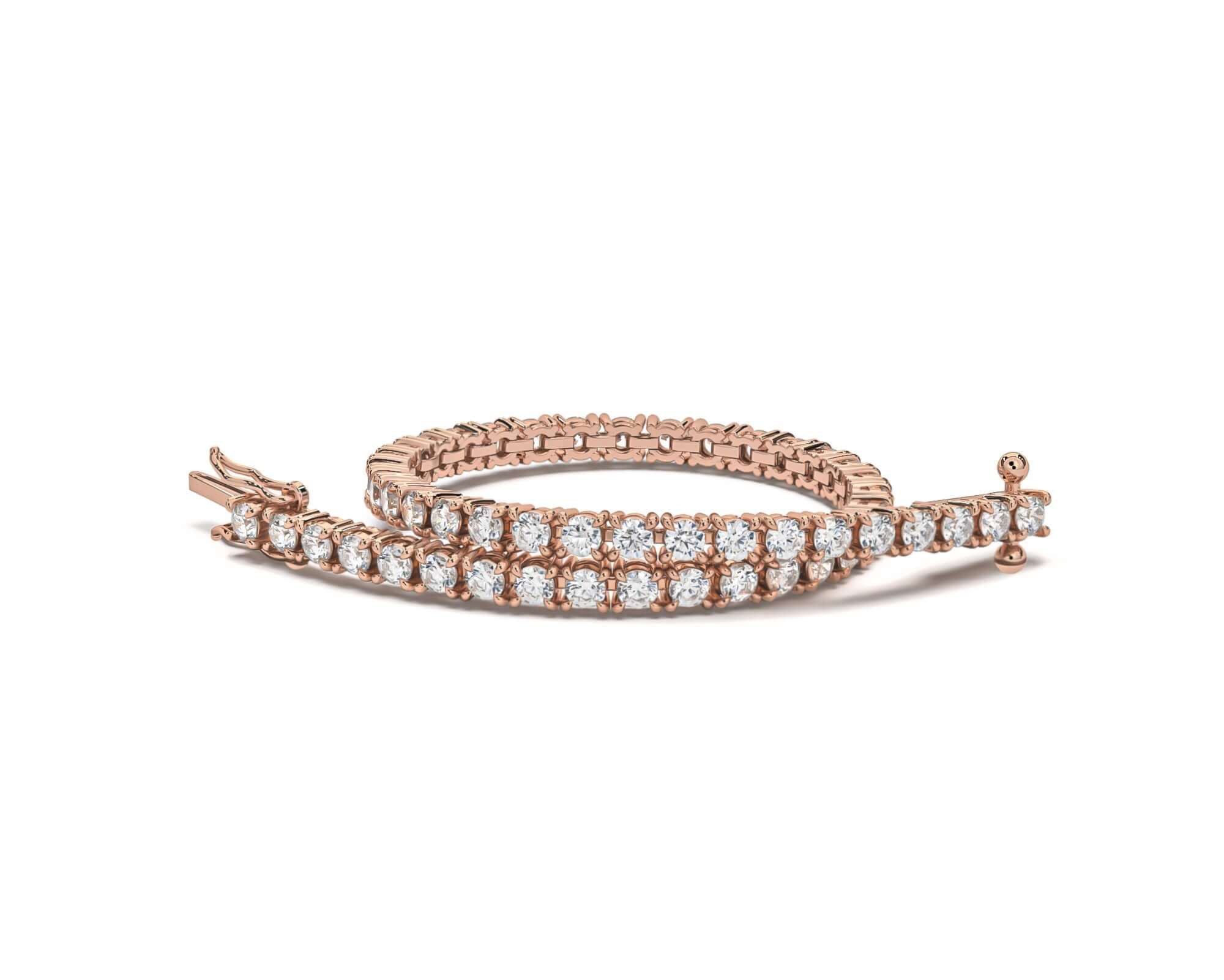 Diamond Tennis Bracelets - Rose Gold Tennis Bracelet Bracelets