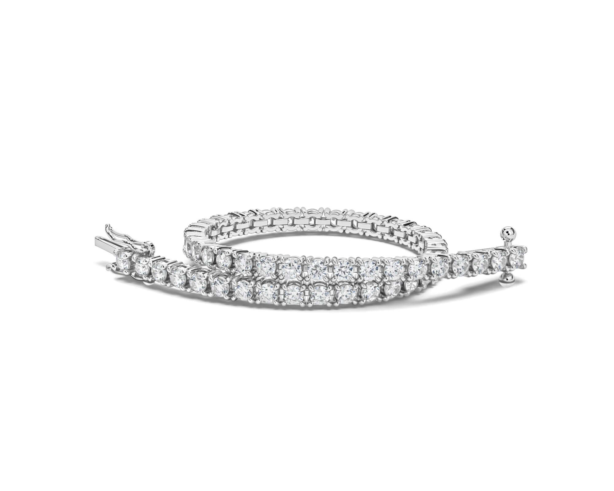 Diamond Tennis Bracelets - White Gold Tennis Bracelet Bracelets