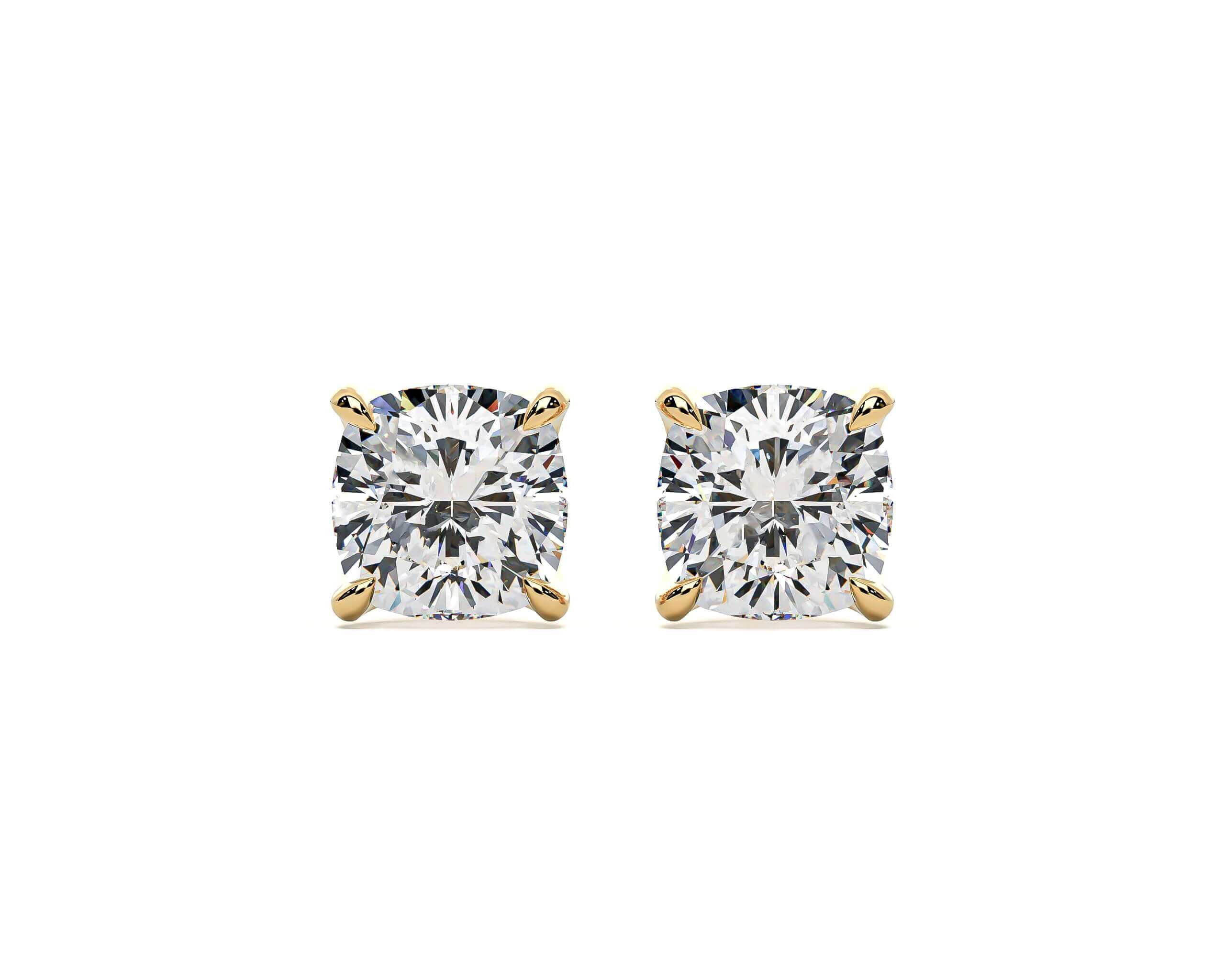 LAB LUXE - Cushion Lab grown diamond earrings