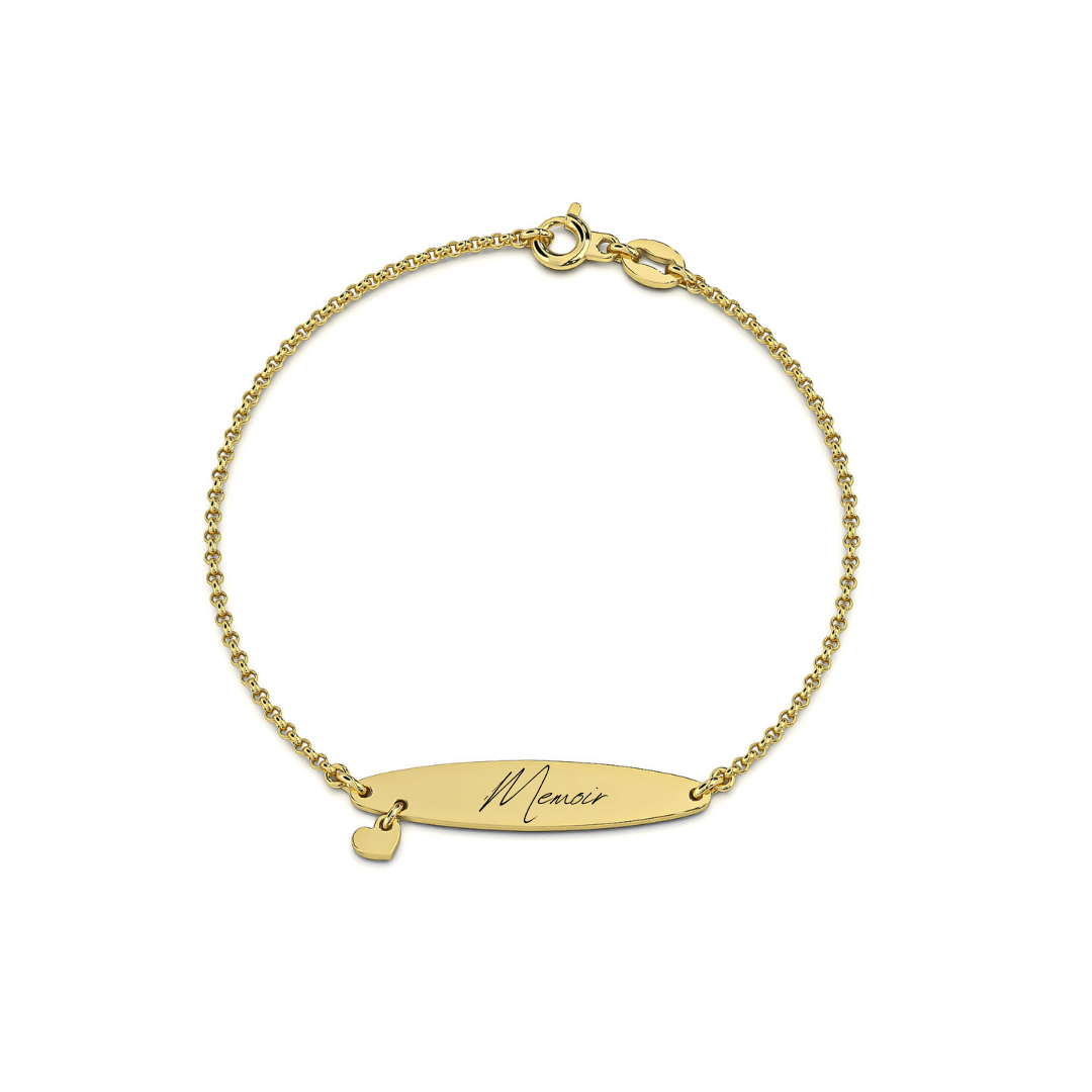 Memoir Bracelet - Yellow Gold bracelet, memoir Bracelets