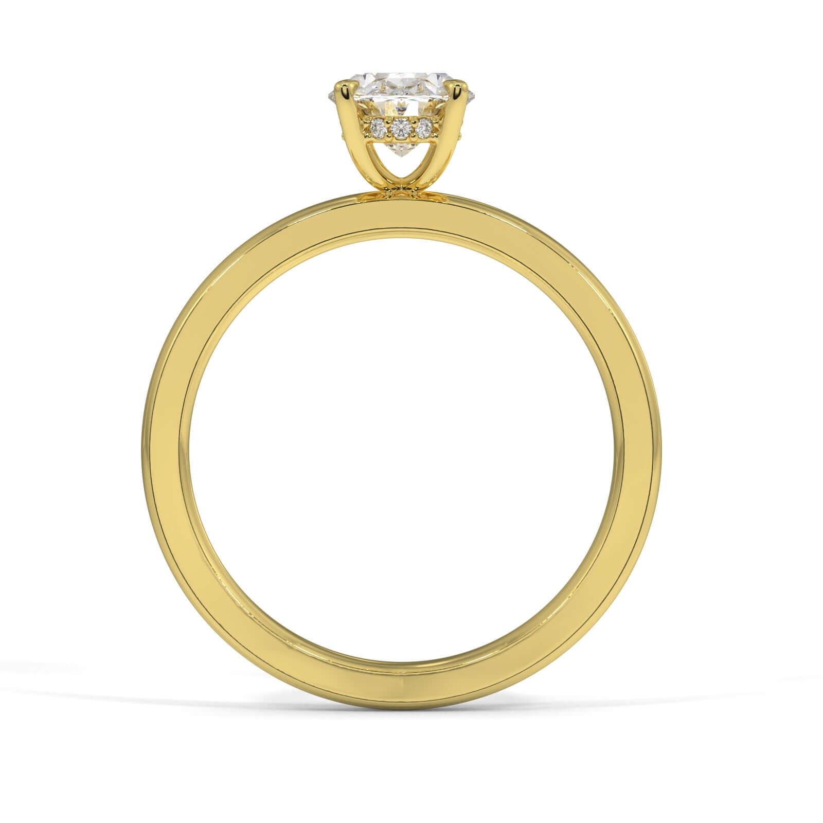 Eden Oval Engagement Ring