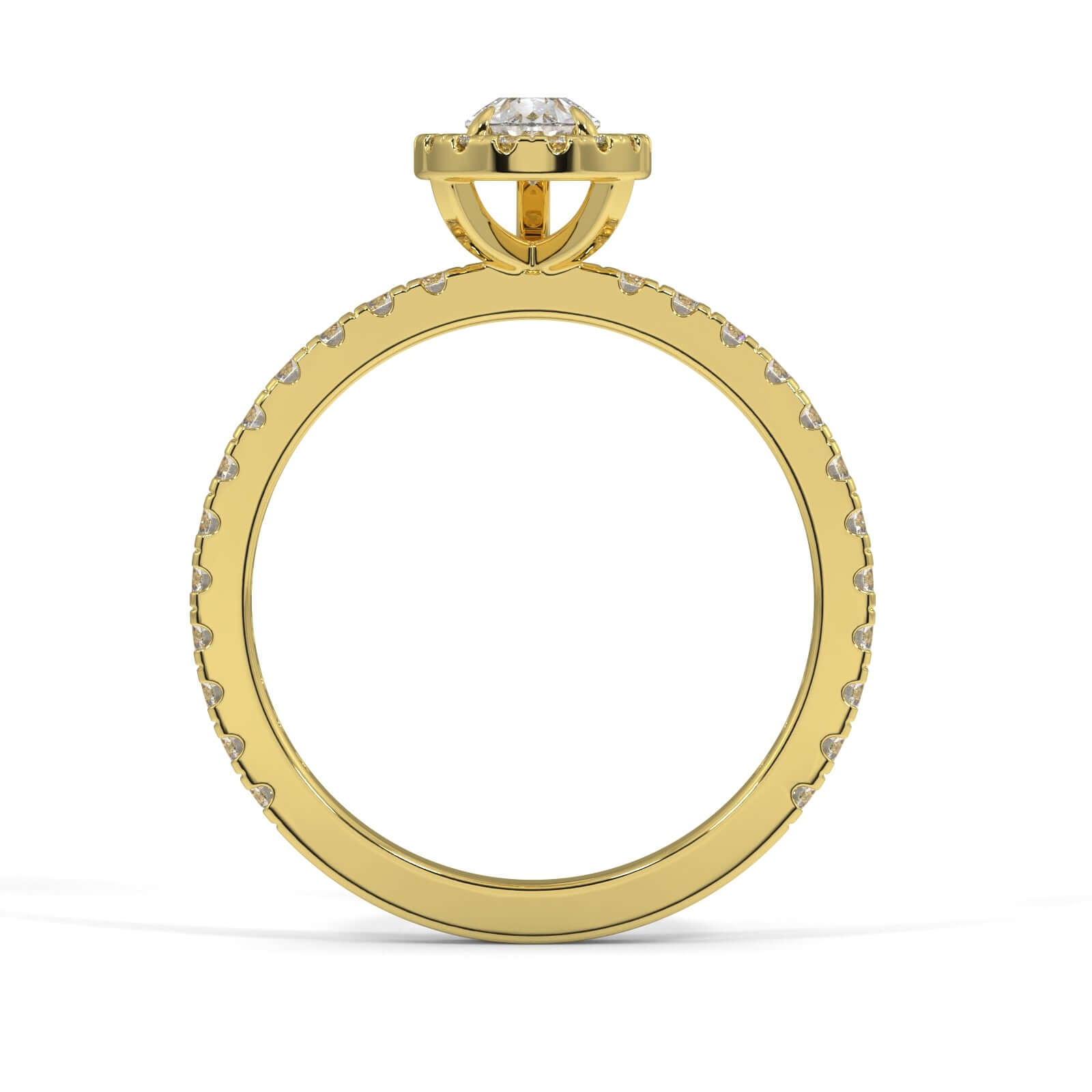 Estee Pear Engagement Ring