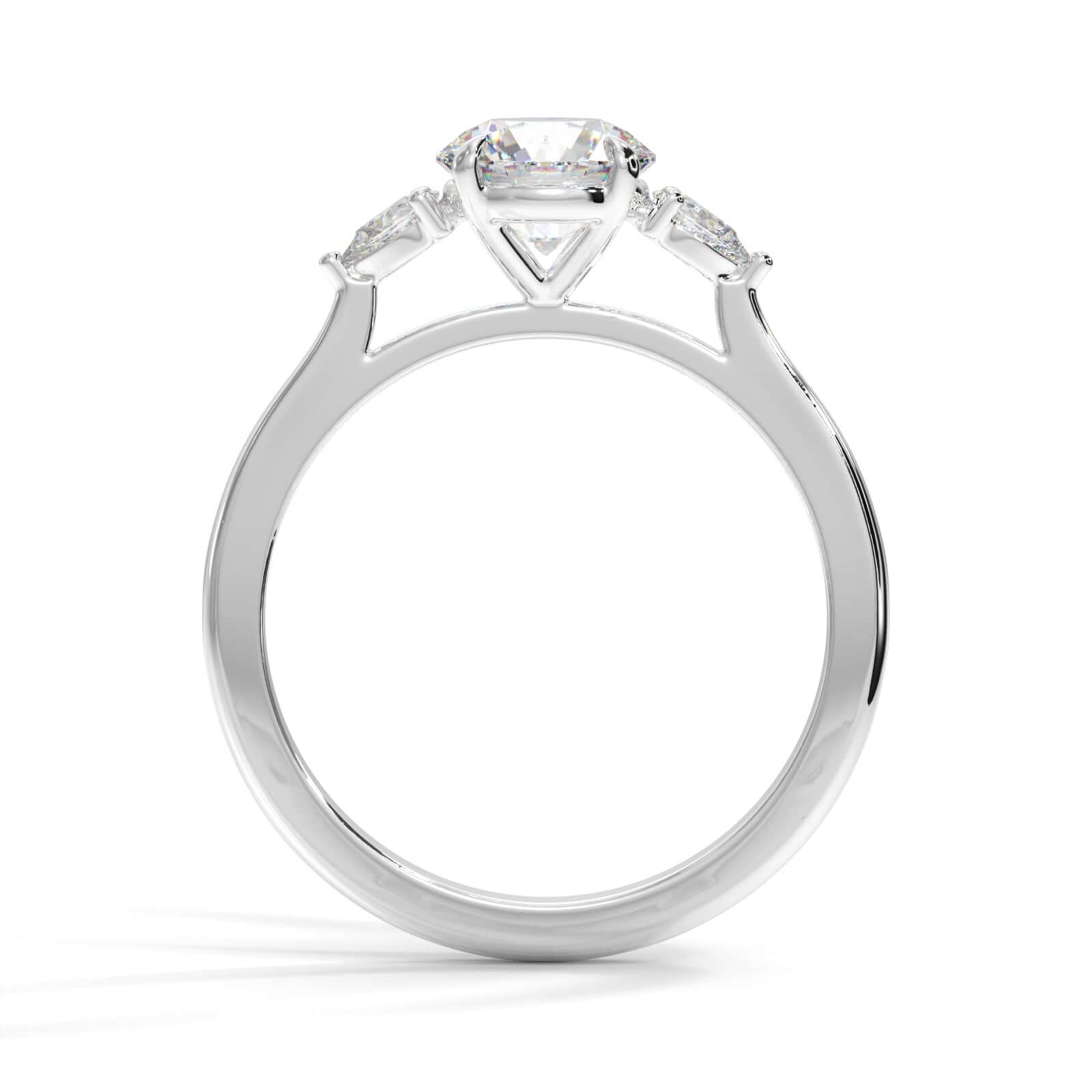 Ivy Oval Diamond engagement ring