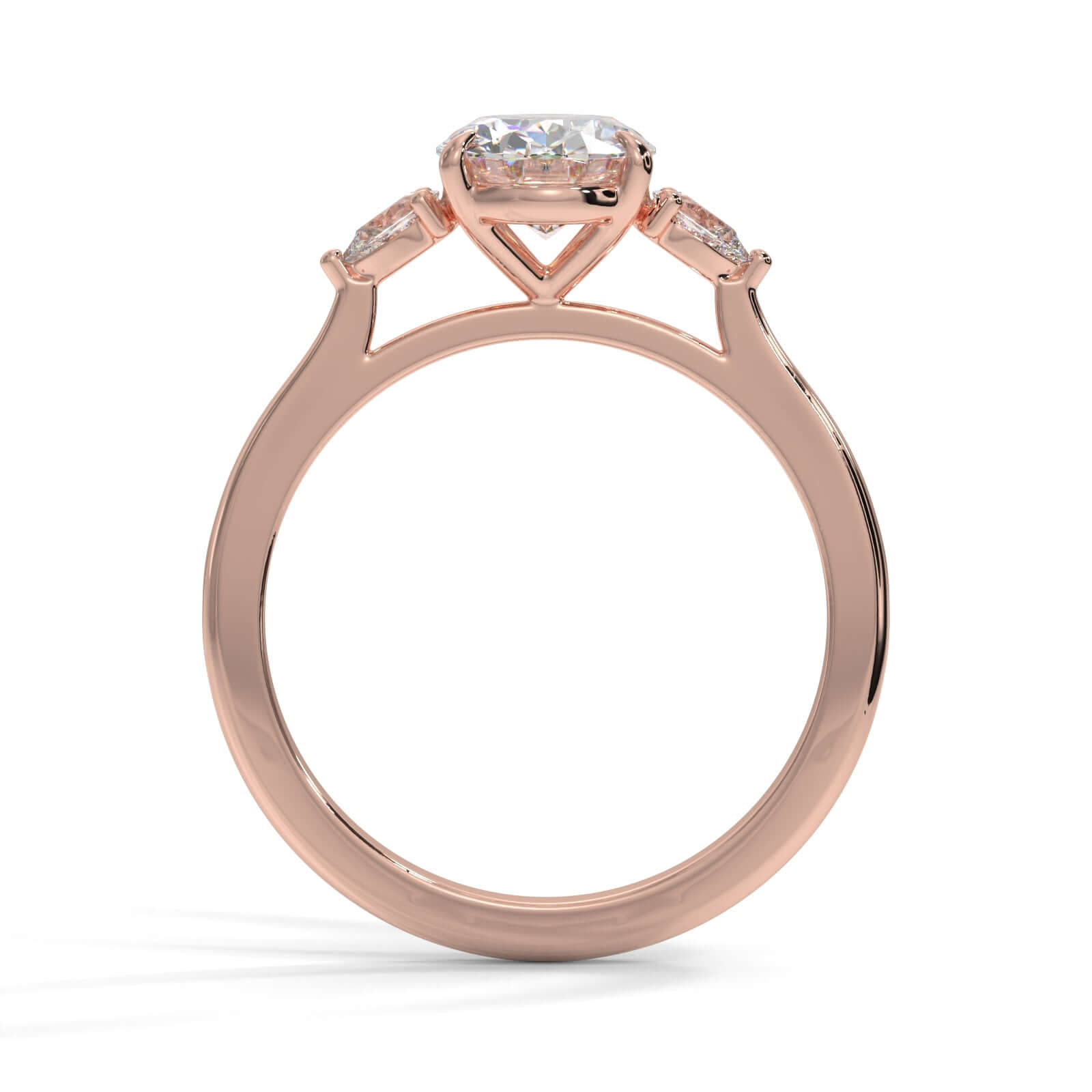 Ivy Round Brilliant Diamond engagement ring