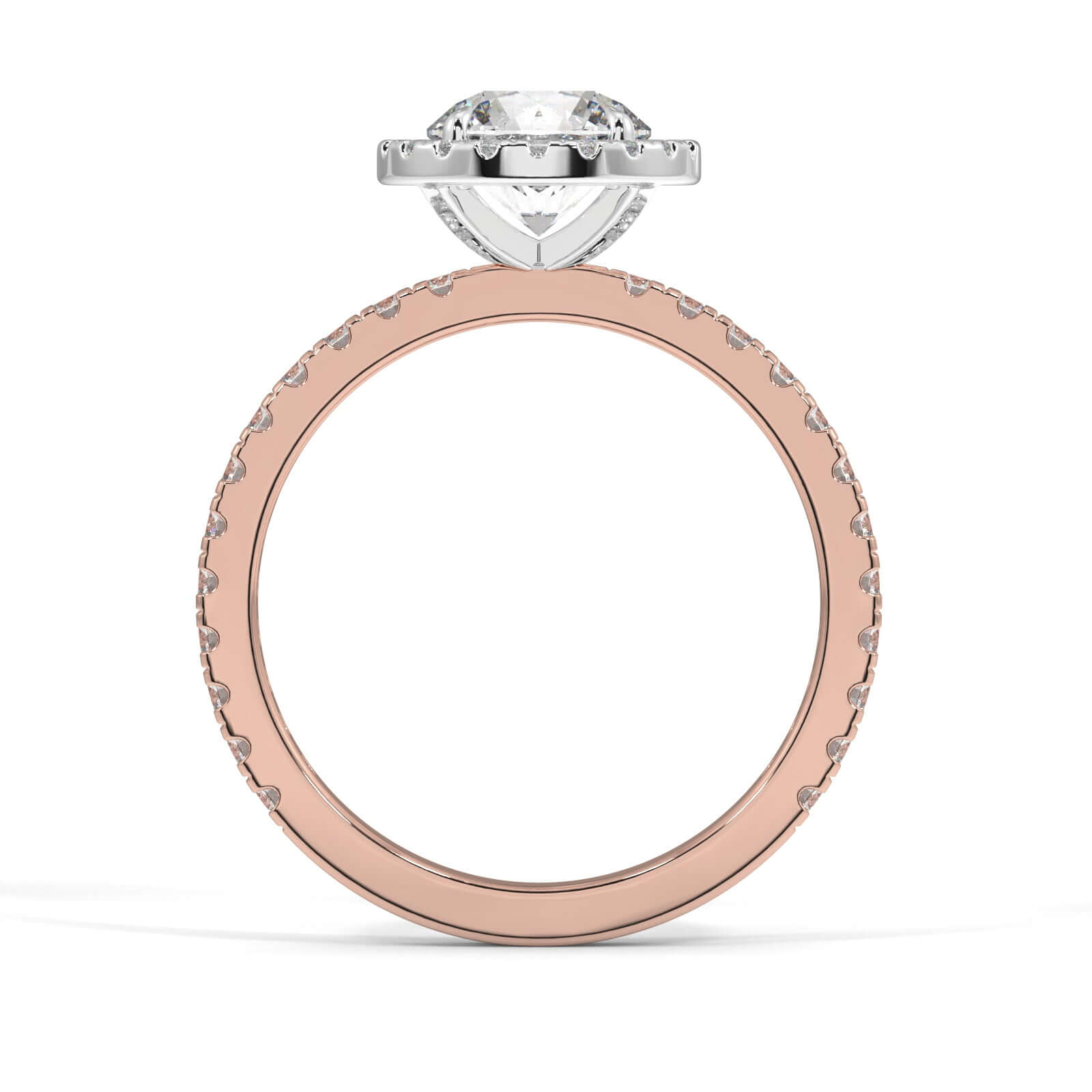 Estee Round Brilliant Halo Engagement Ring